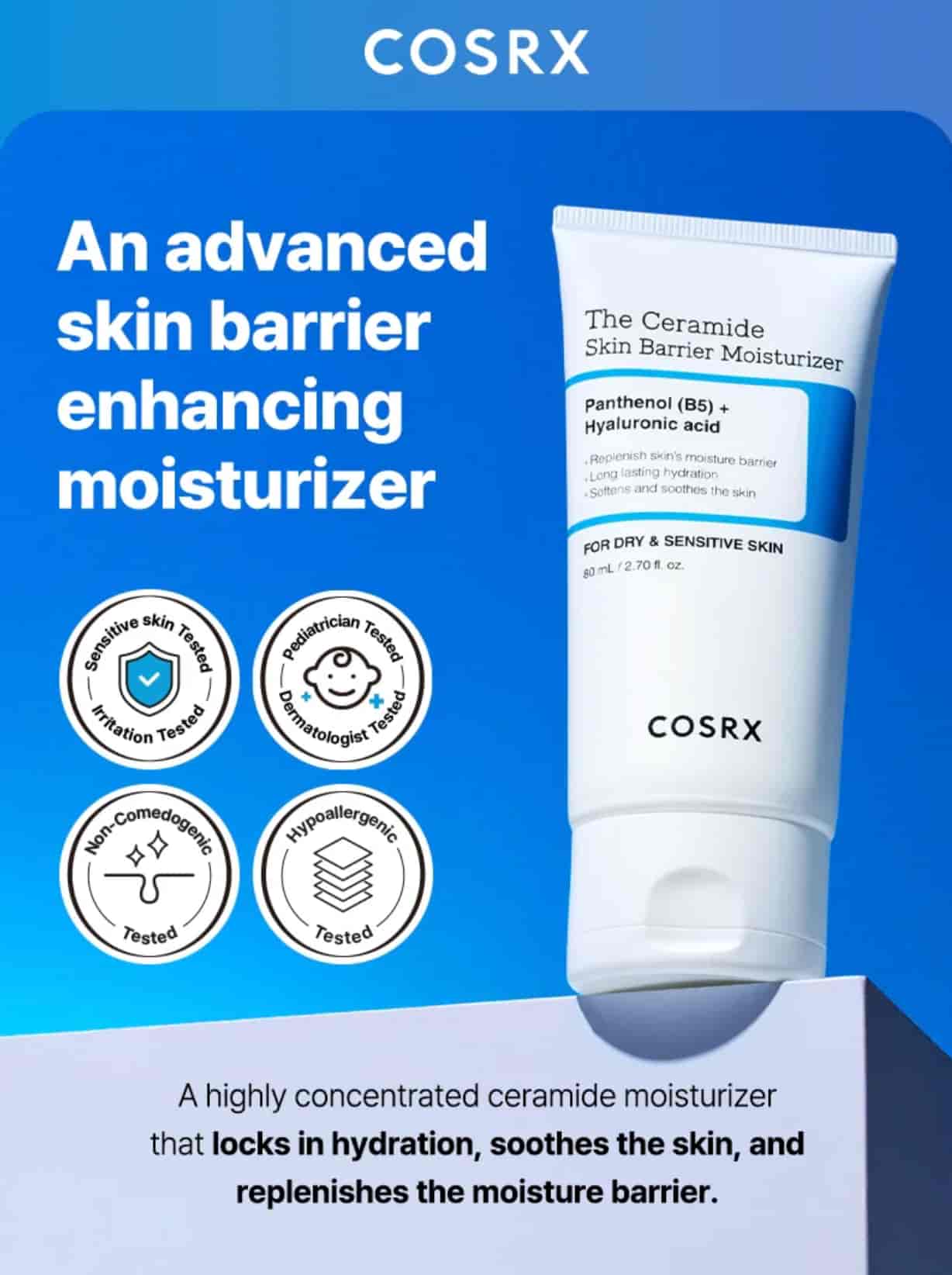 Cosrx - The Ceramide Skin Barrier Moisturizer 2
