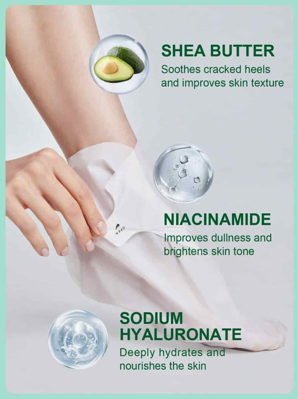 SlowSunday Foot Mask 40g 4