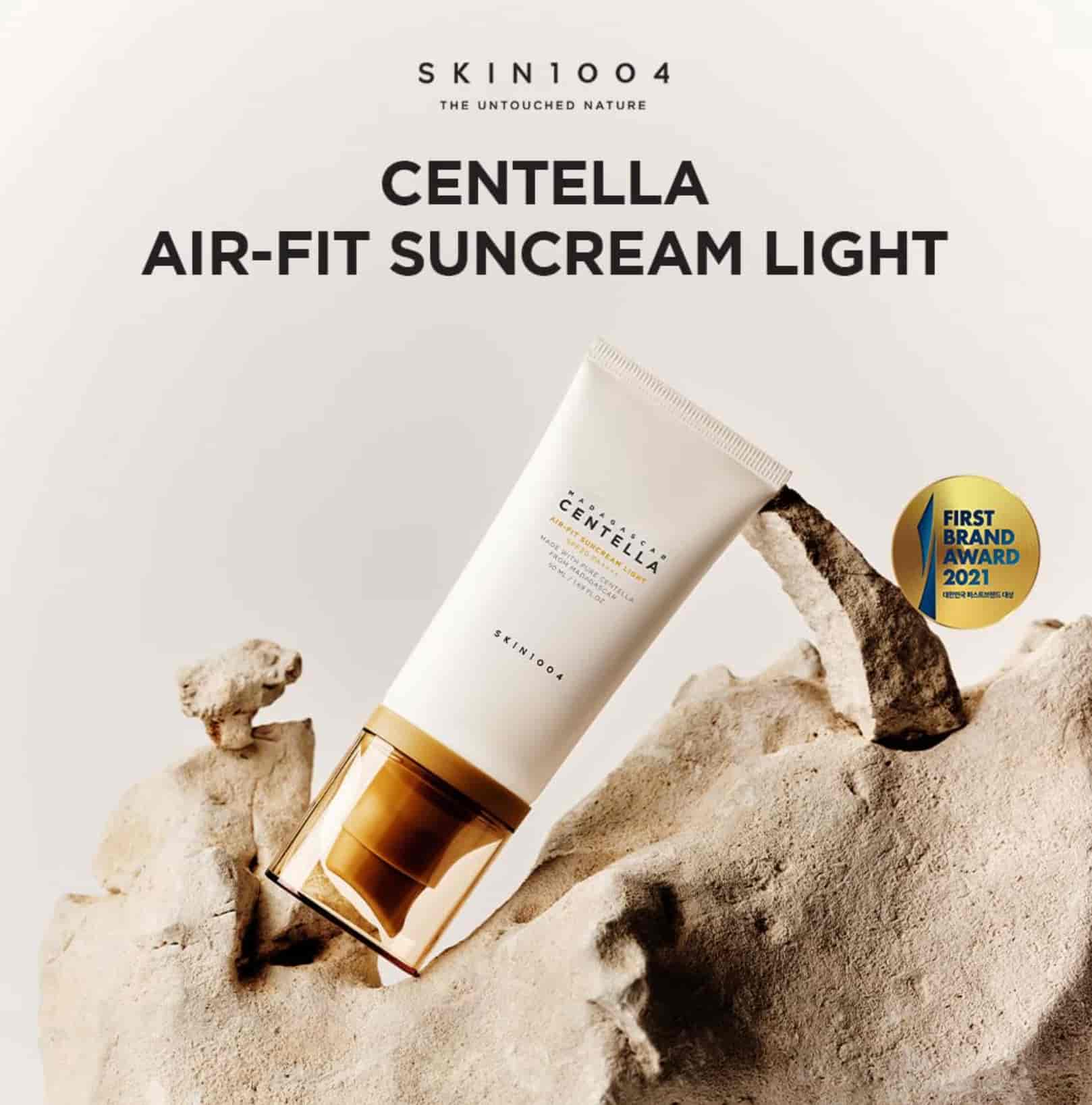 SKIN1004 – Madagascar Centella Air-fit Suncream Light SPF30+  2
