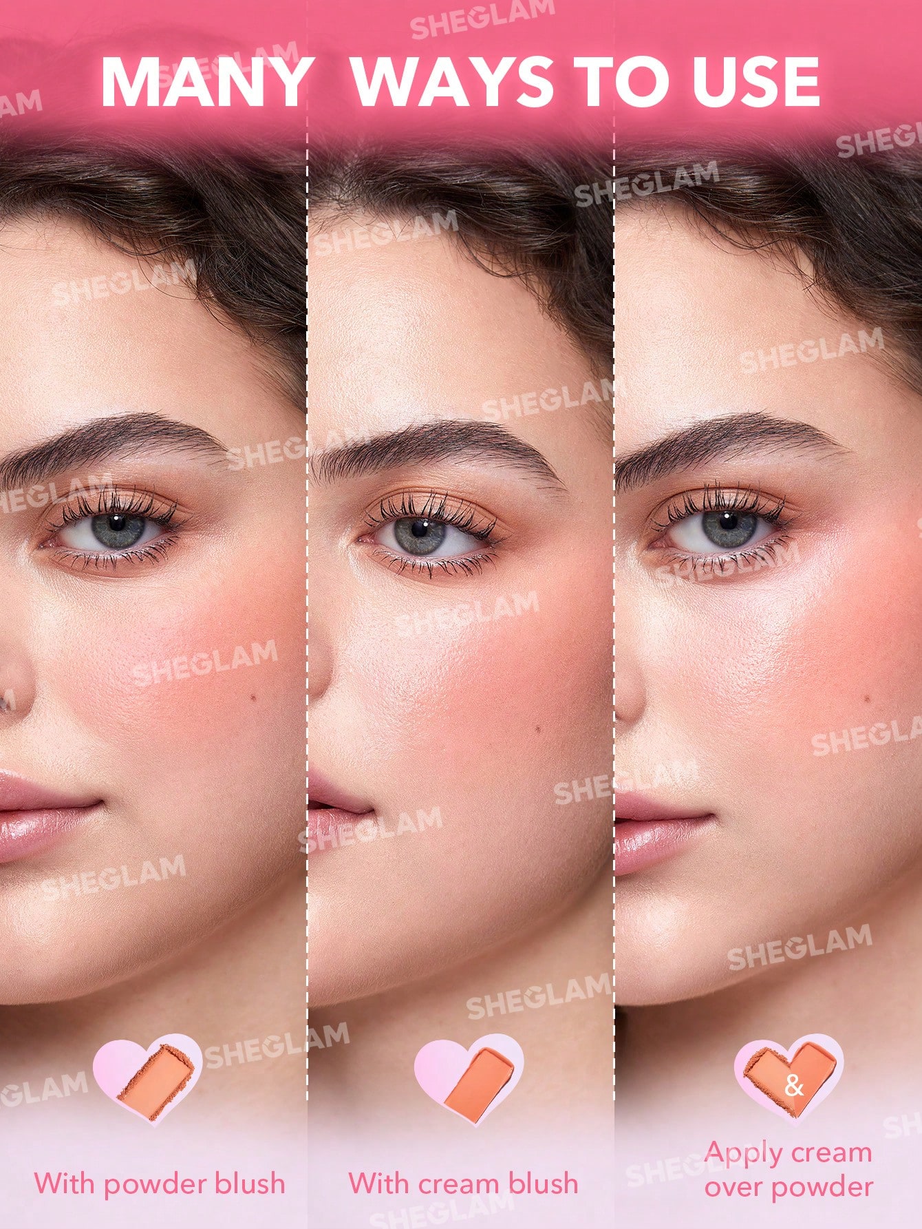 Sheglam Cheek 2 Cheek Blush Duo 6