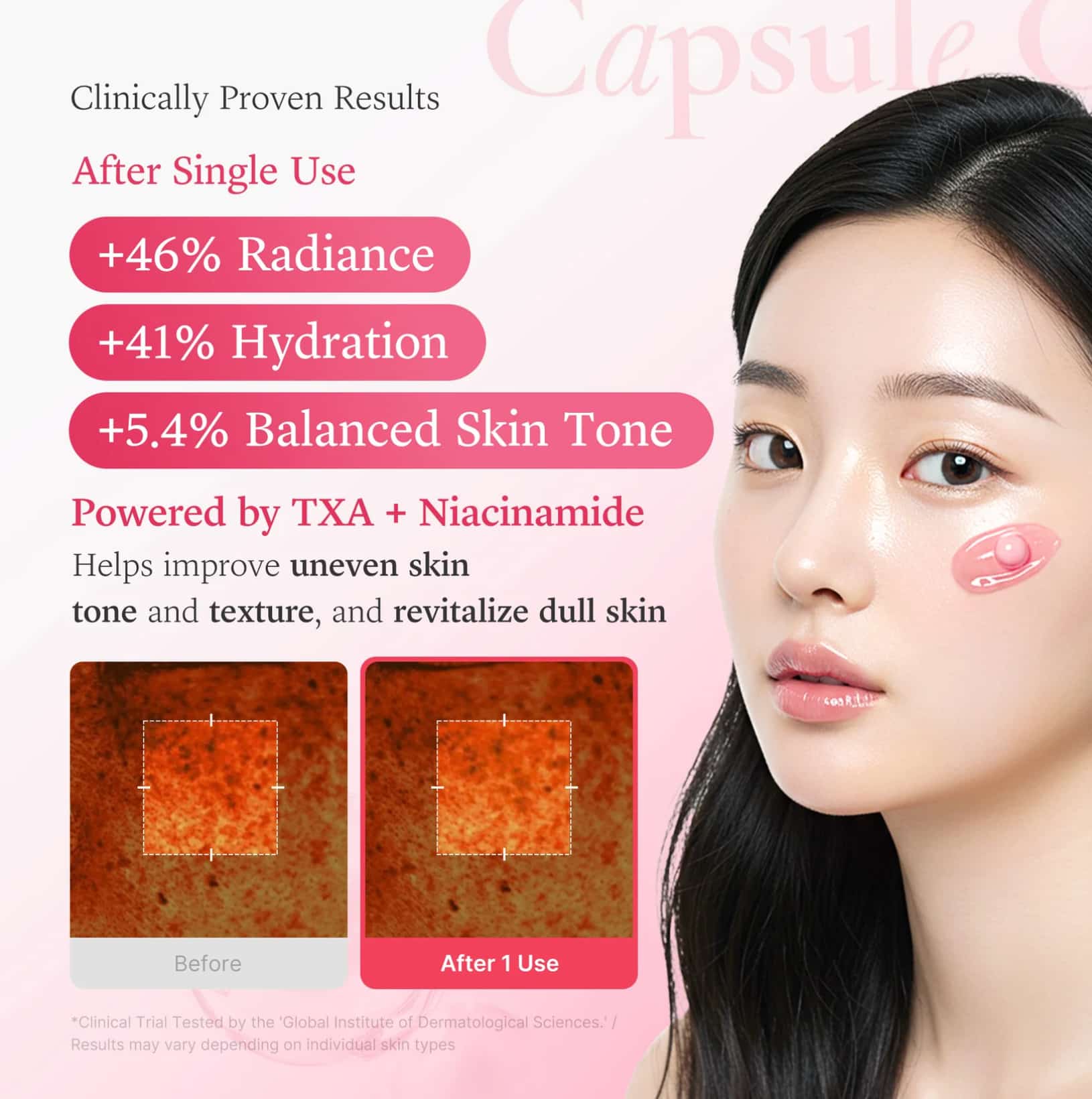 Medicube – TXA+Niacinamide Capsule Cream 4