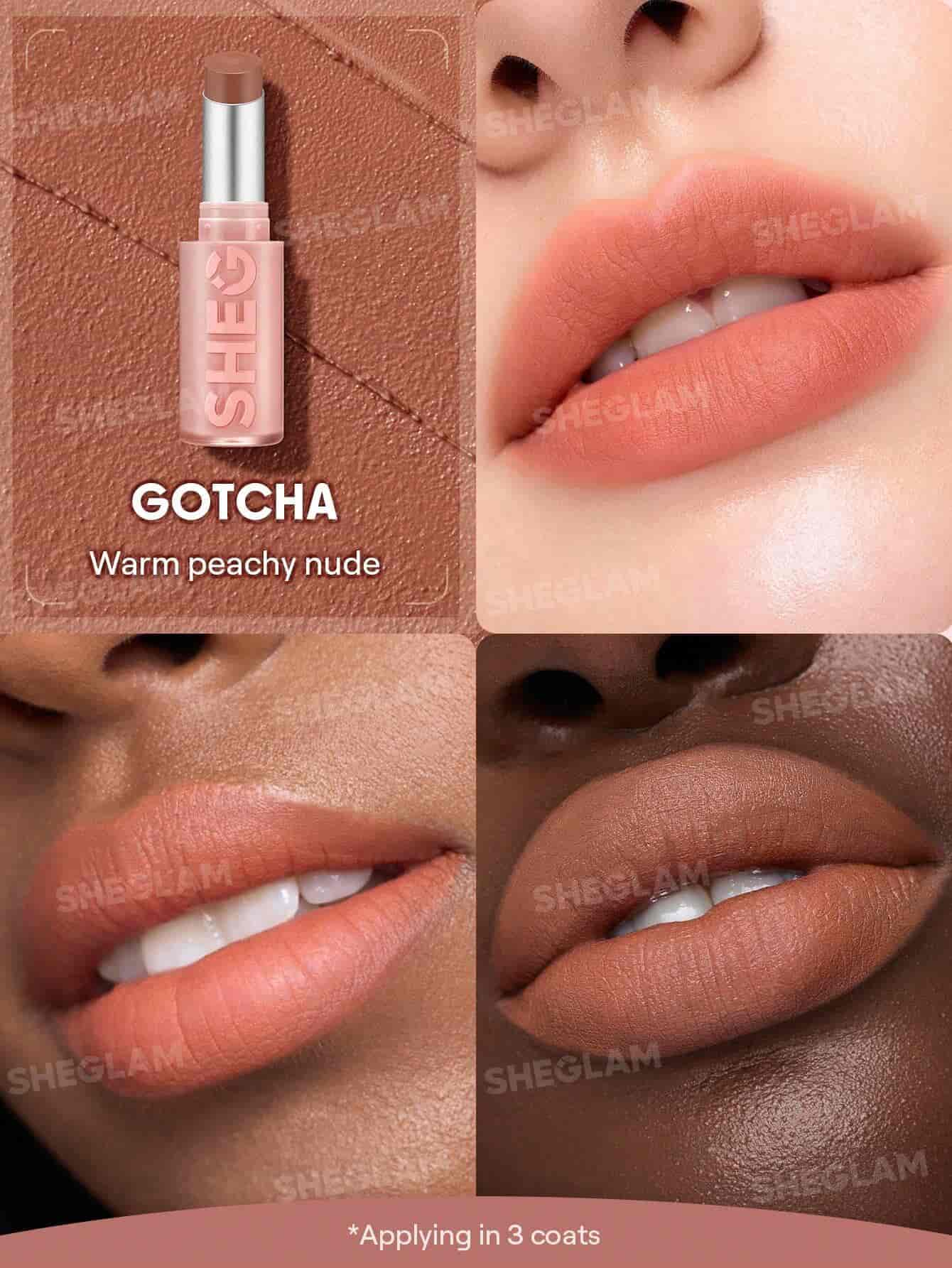 Sheglam Lip Veil Cushion Lightweight Lipstick 4