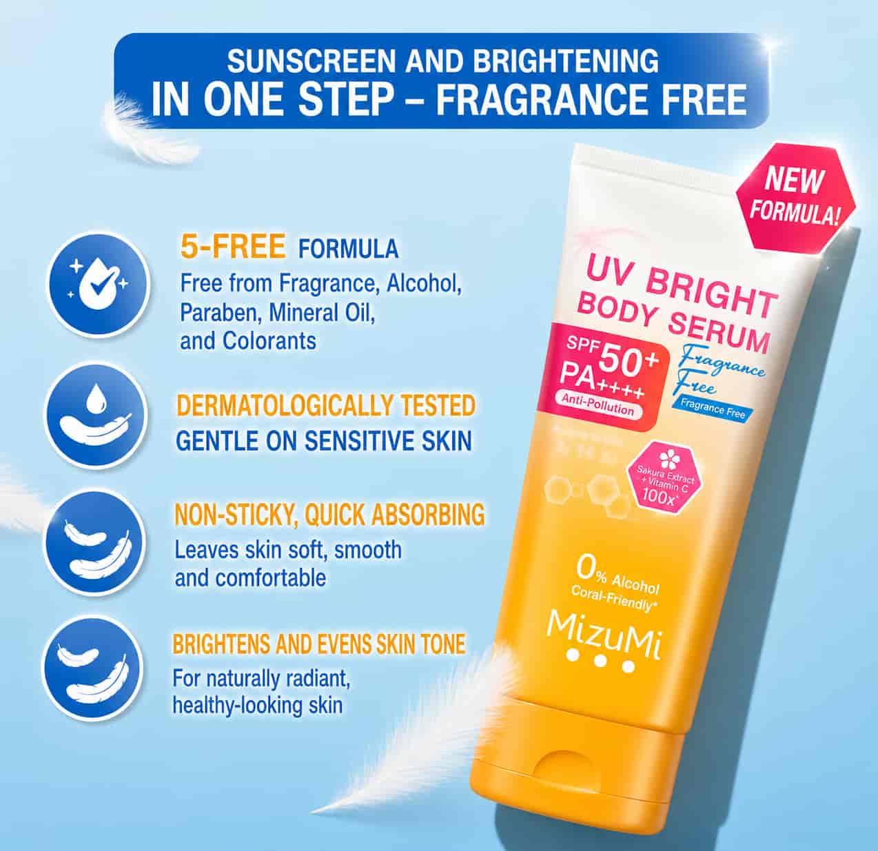 Mizumi UV Body Serum 3
