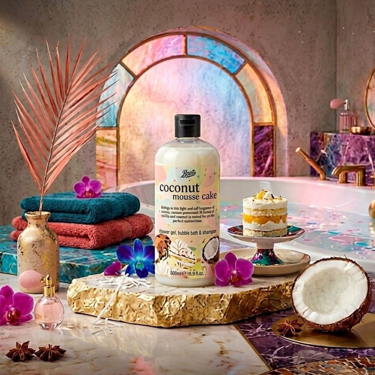 Boots Shower Gel Bubble Bath & Shampoo 4