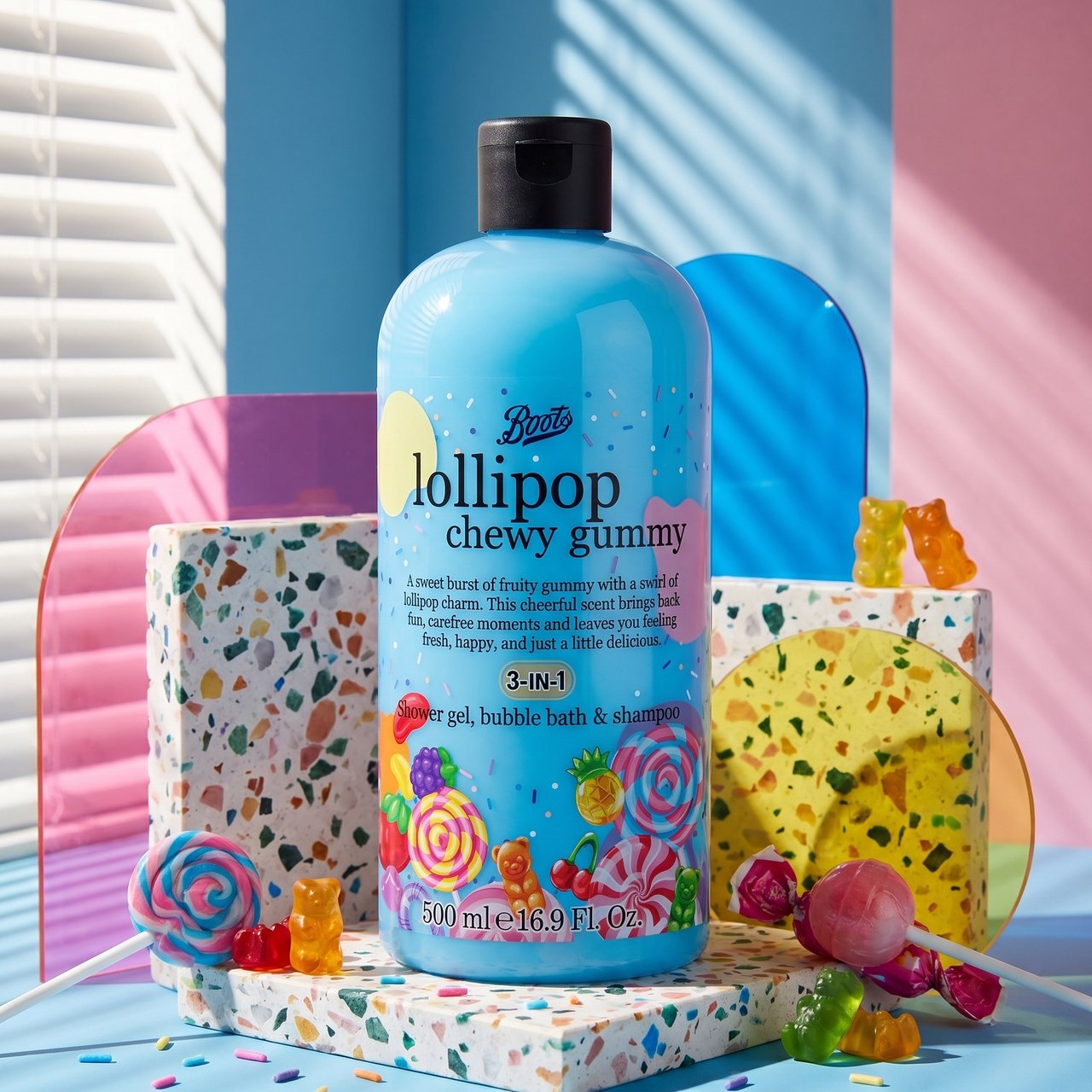 Boots Shower Gel Bubble Bath & Shampoo 4