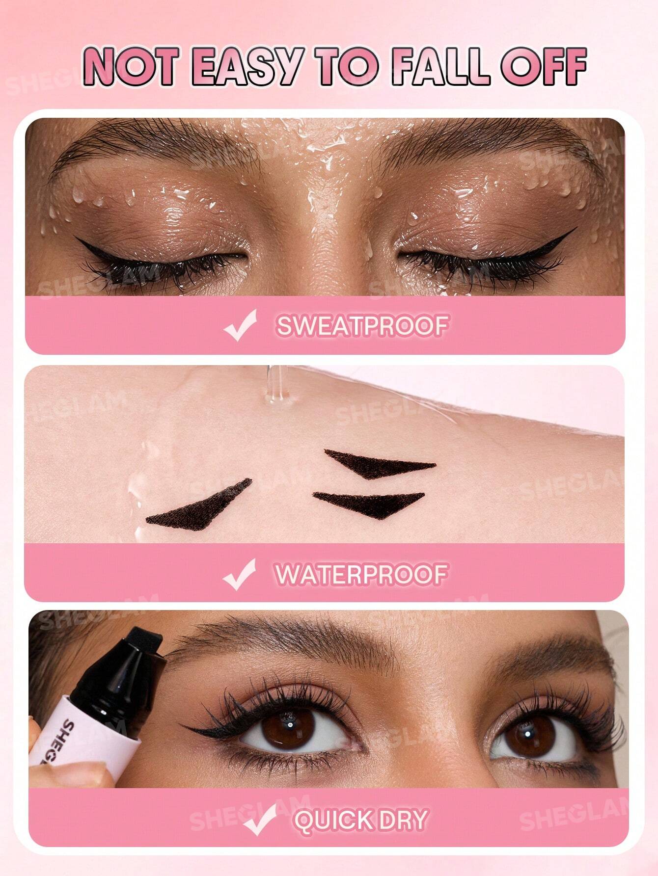 Sheglam Insta-Wing Heart Stamp Eyeliner 5