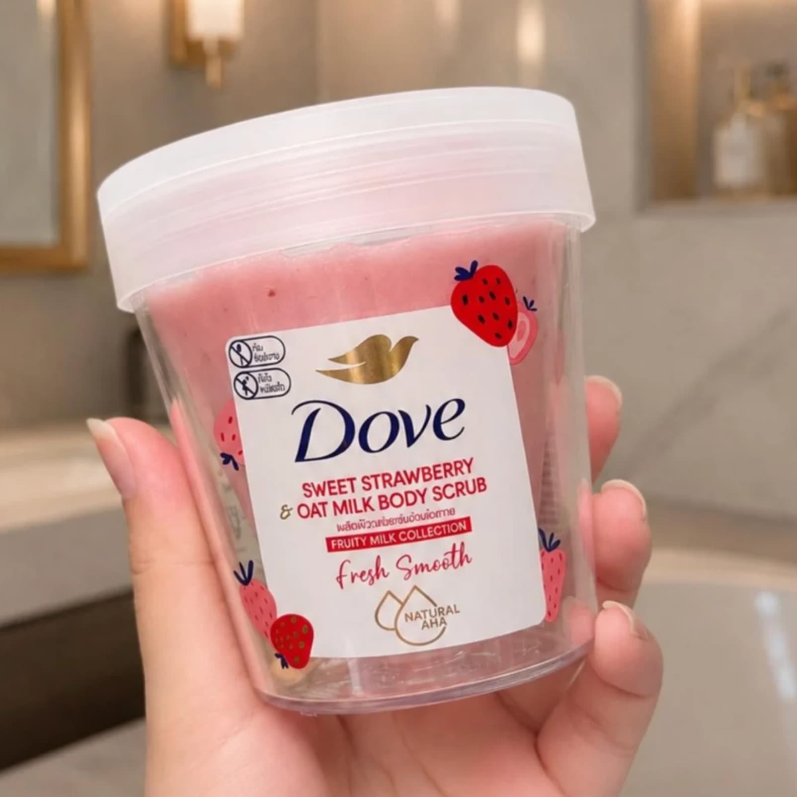 Dove Body Scrub 250g 4
