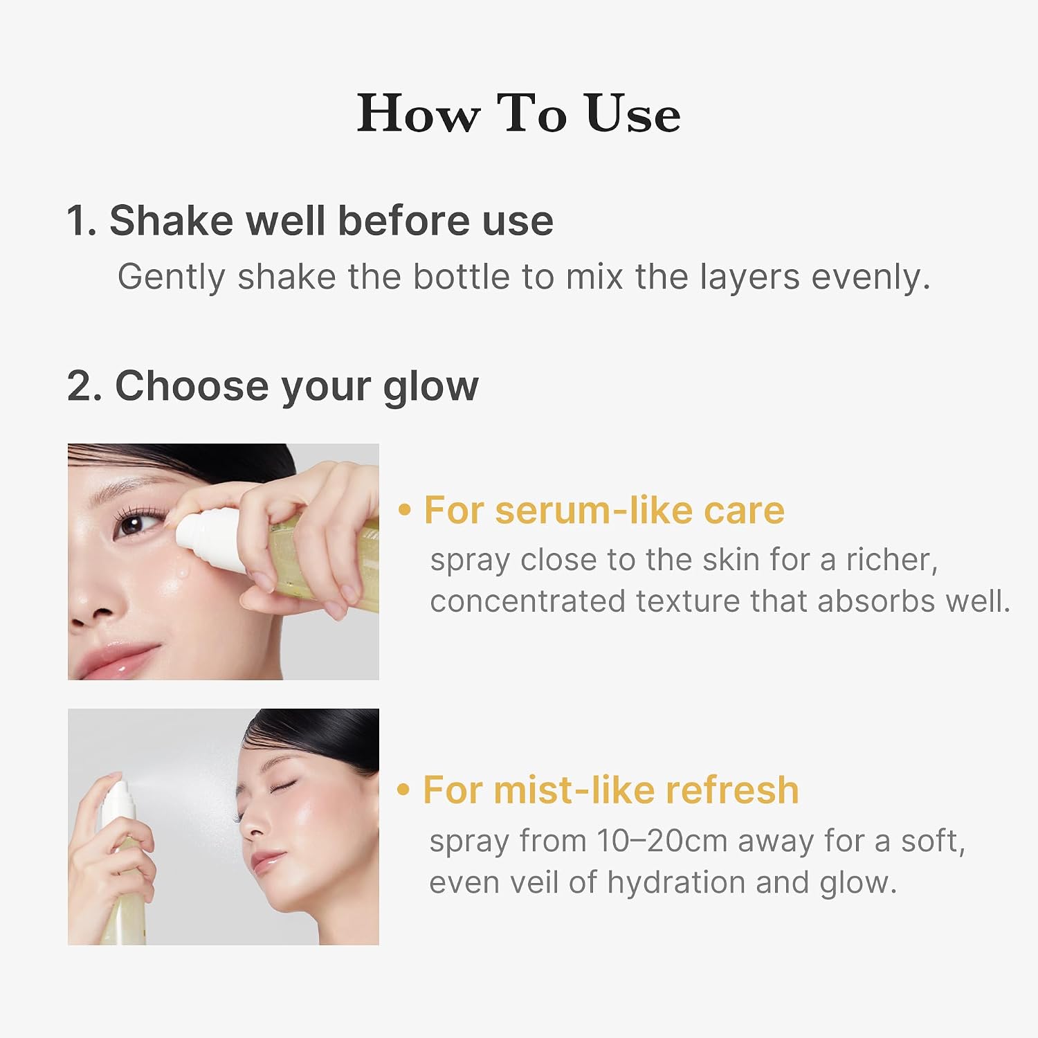 Medicube Kojic Acid Turmeric Vitamin Gold Jelly Mist Serum 5
