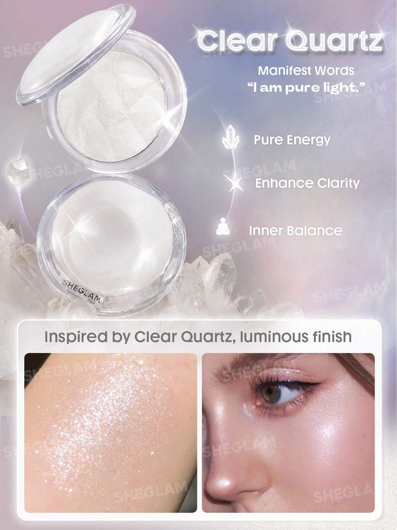 Sheglam Crystal Intentions High Vibration Blushlighter 3