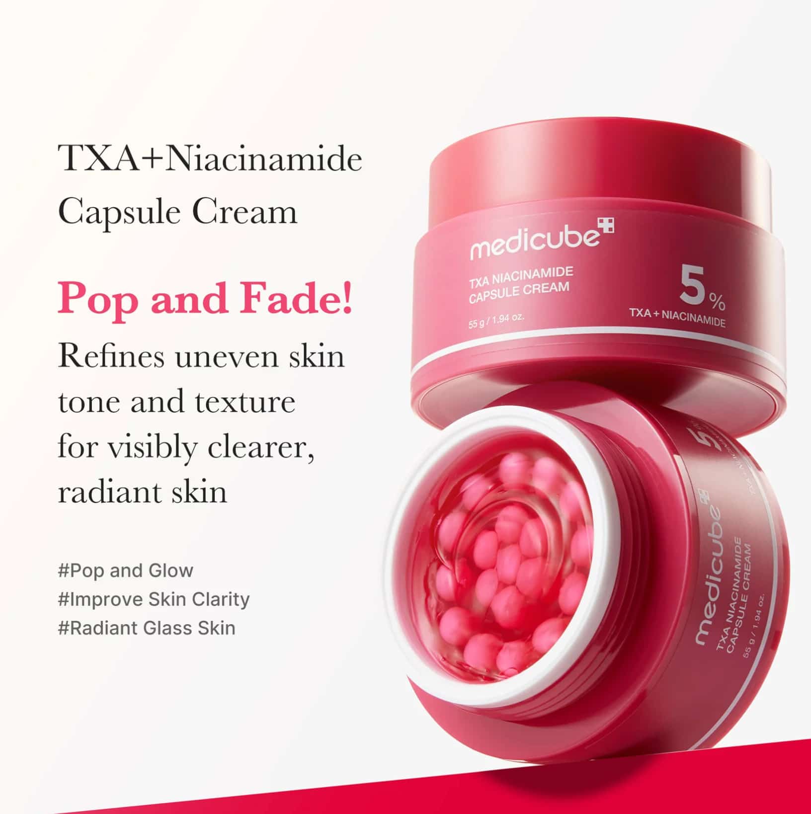 Medicube – TXA+Niacinamide Capsule Cream 2
