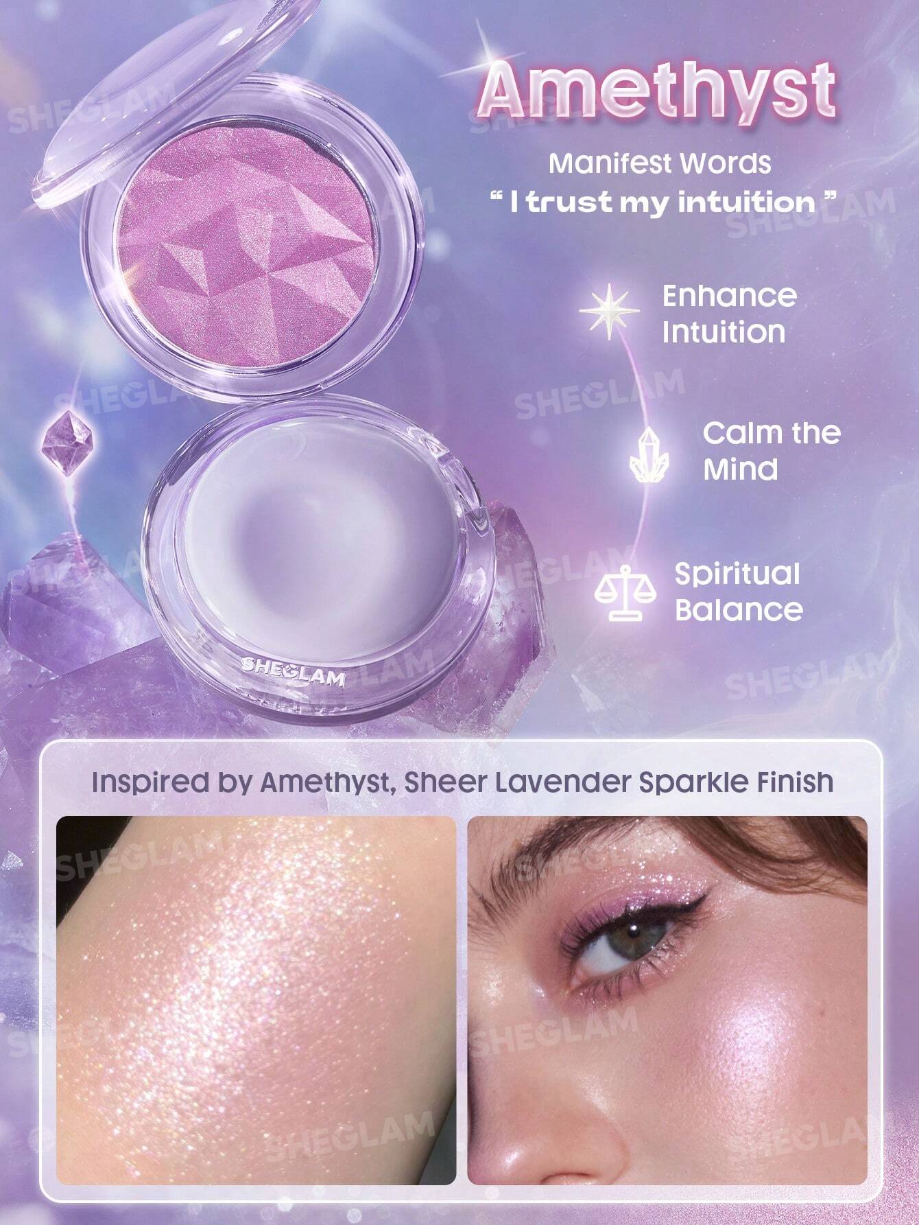 Sheglam Crystal Intentions High Vibration Blushlighter 4
