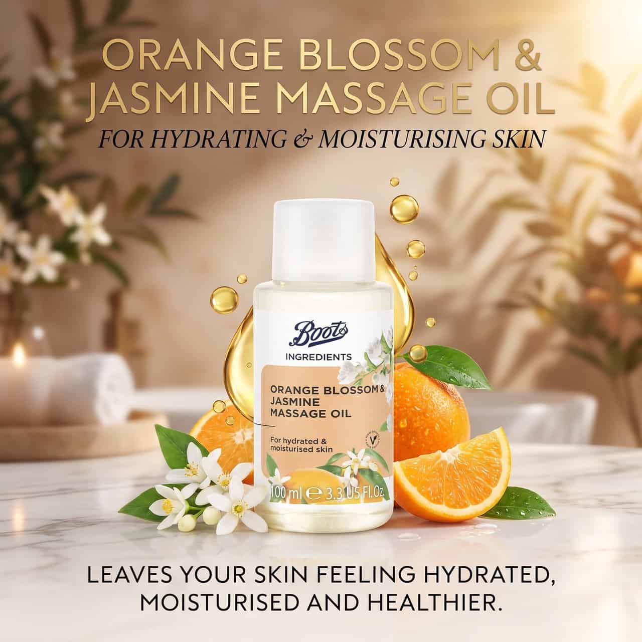 Boots Ingredients Massage Oil 100 ml 3