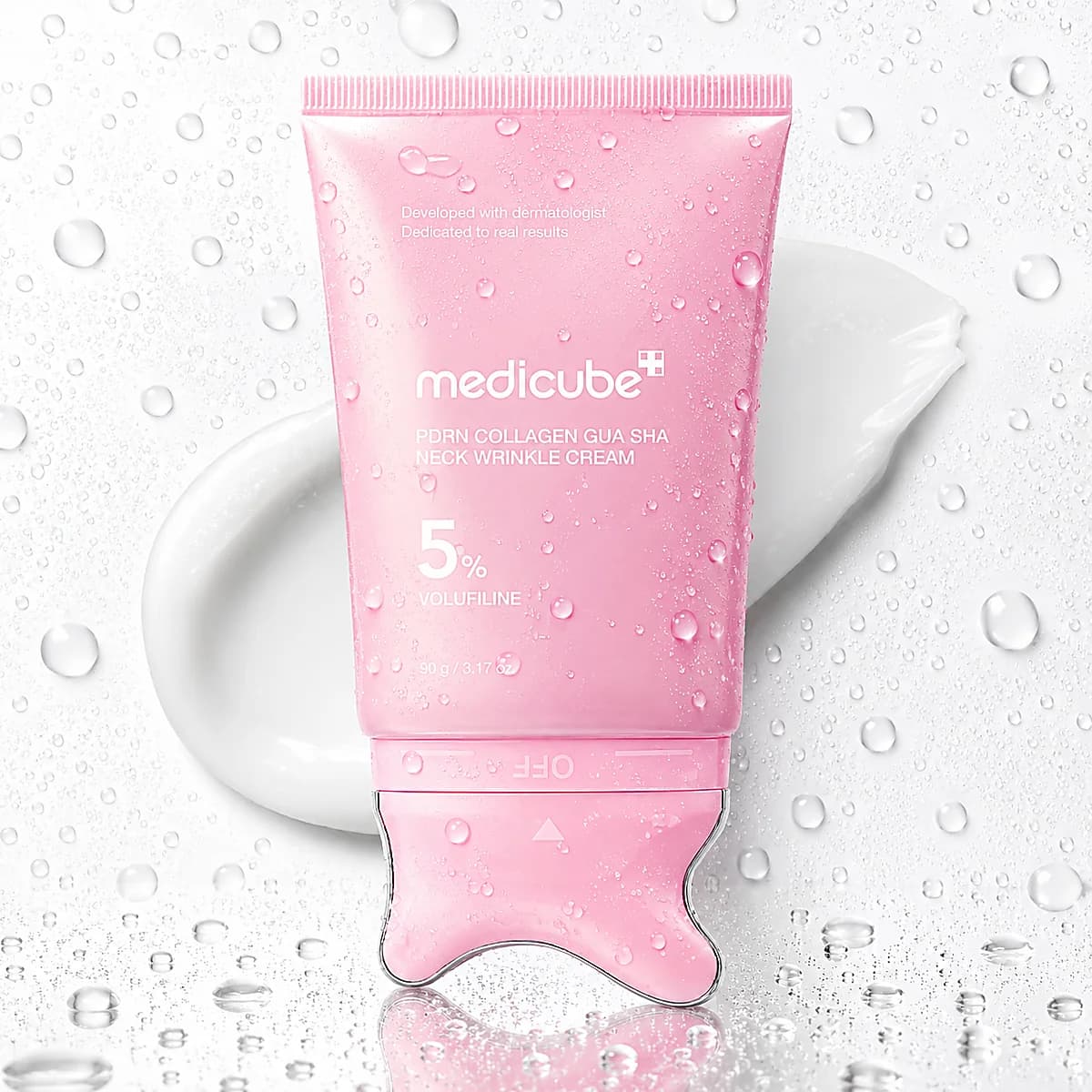 Medicube PDRN Collagen Gua Sha Neck Wrinkle Cream  2