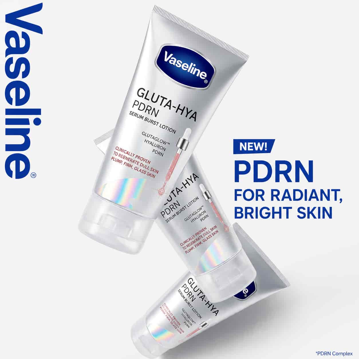 Vaseline Gluta-Hya PDRN Serum Burst Lotion  6
