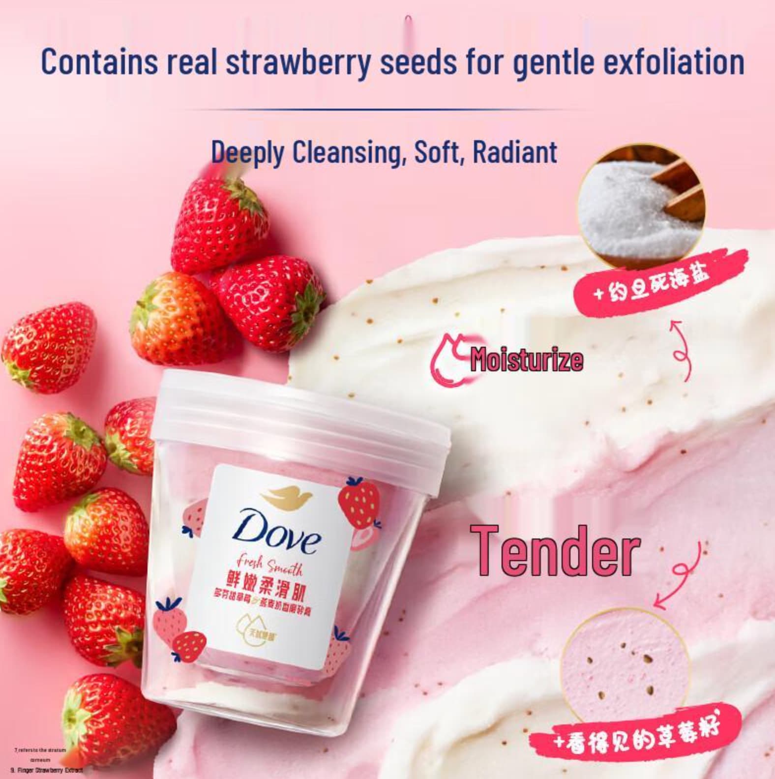 Dove Body Scrub 250g 5