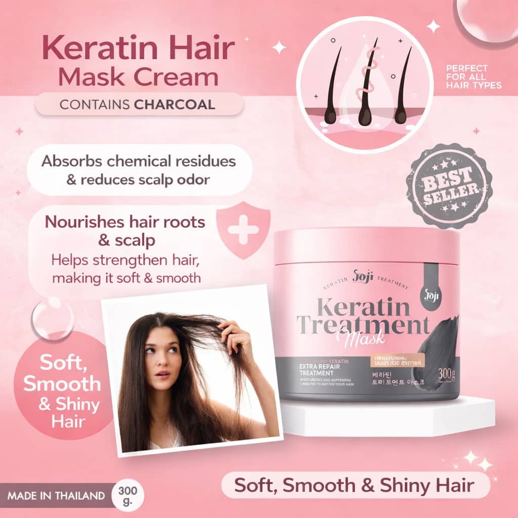 JOJI Secret Young Charcoal Keratin Treatment Mask 4