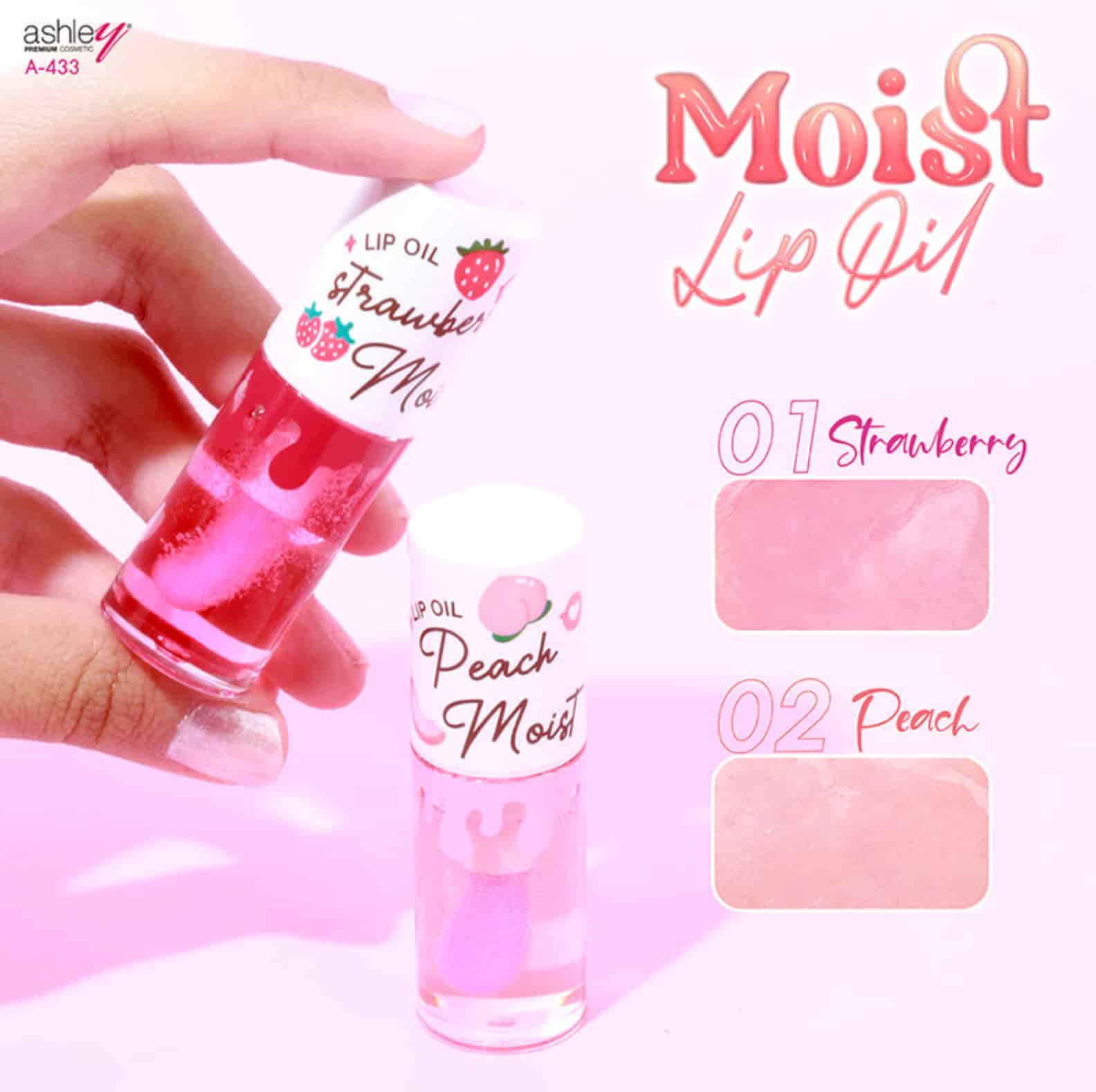 Ashley Moist Lip Oil 4.6g 3