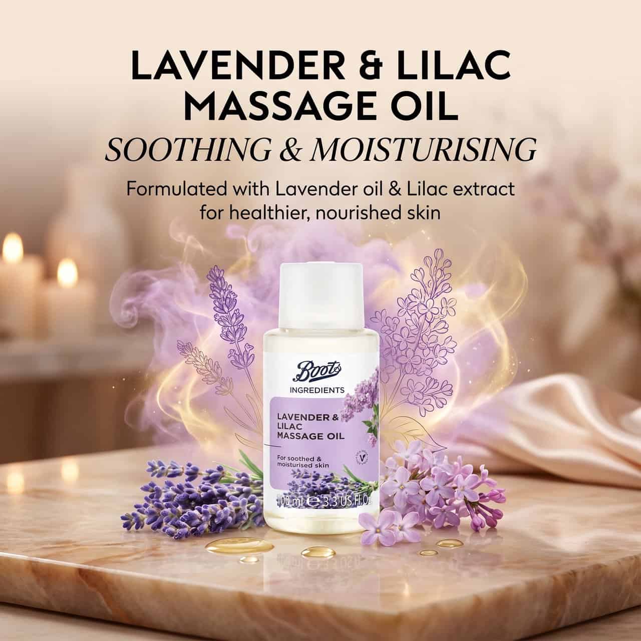 Boots Ingredients Massage Oil 100 ml 3