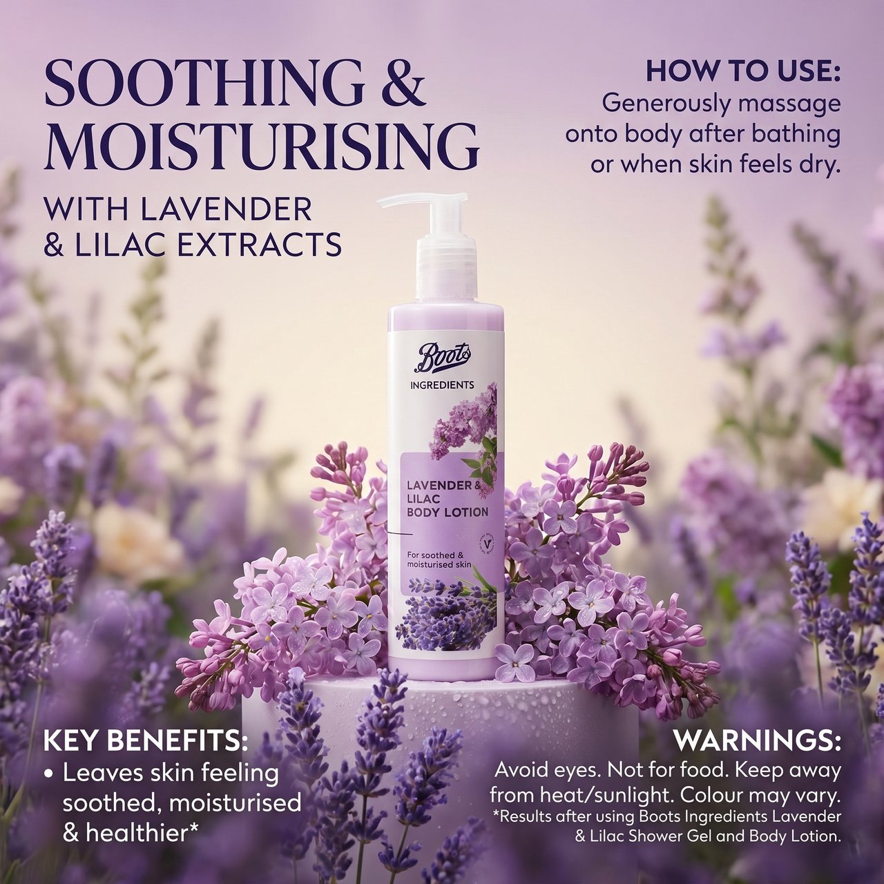 Boots Ingredients body lotion 290 ml 4