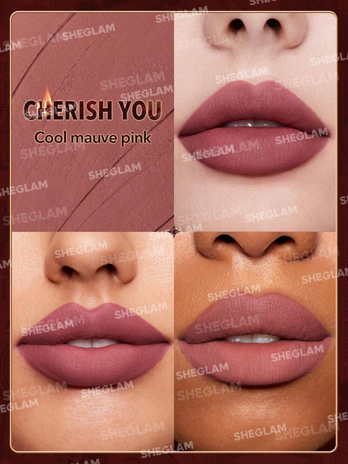Sheglam Ember Rose Dynamatte Boom Long Lasting Matte Lipstick  2