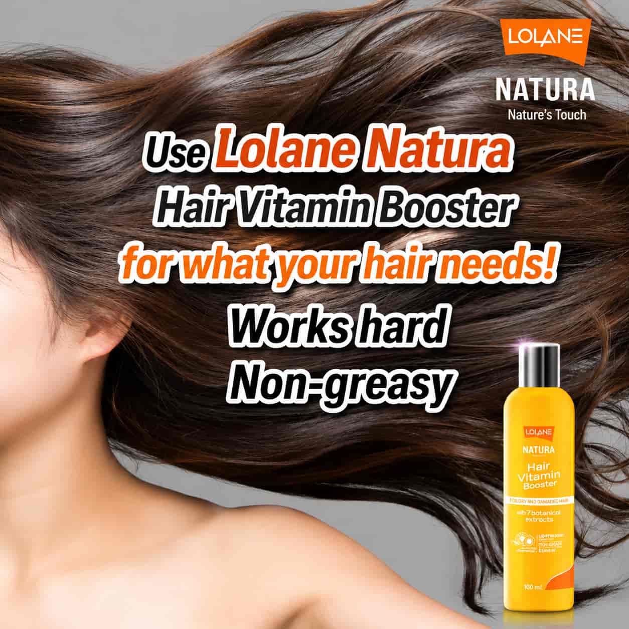 Lolane Natura Hair Vitamin Booster 250 ml 3