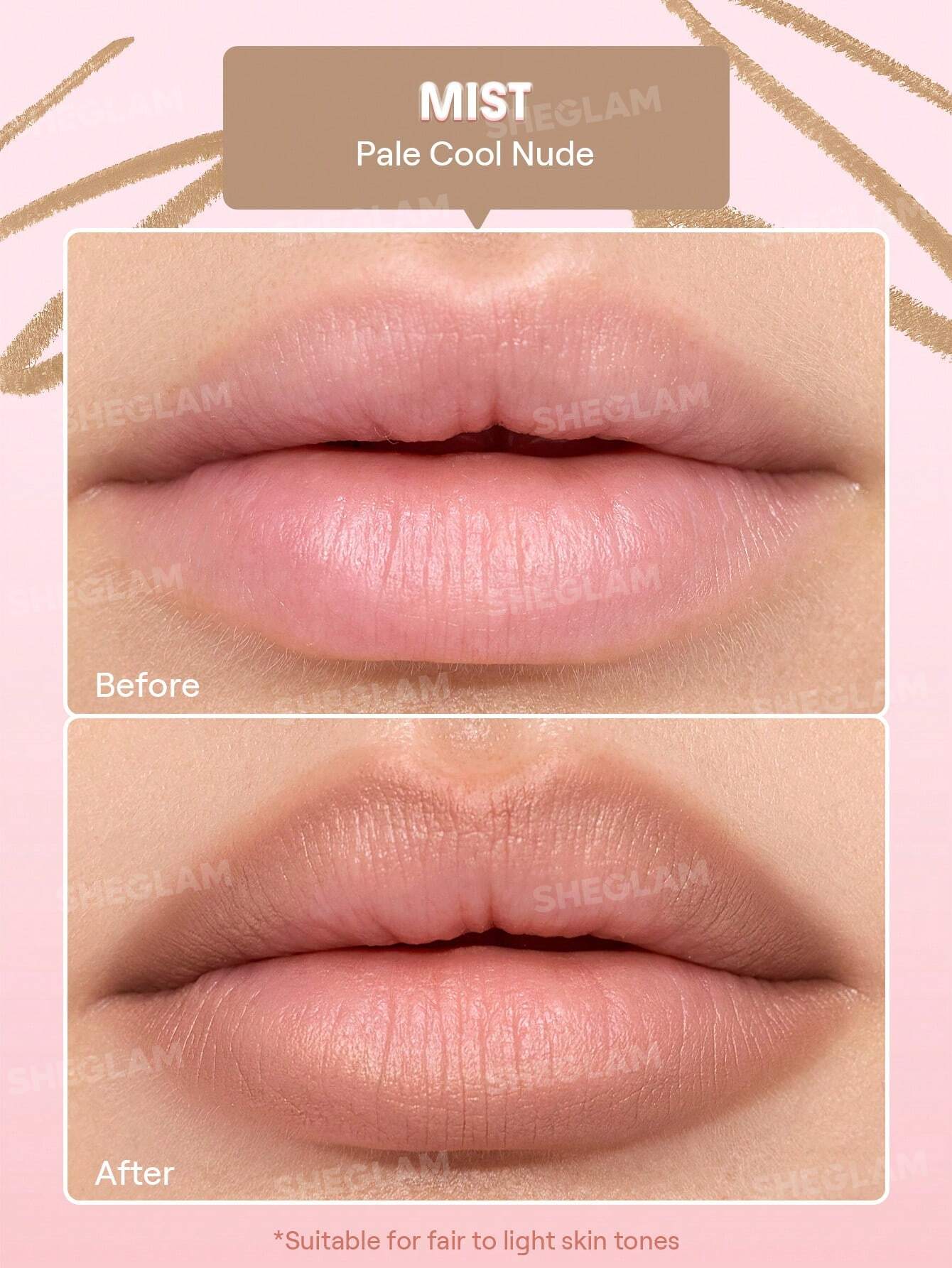 Sheglam Cloudline Blur Lip Liner 5