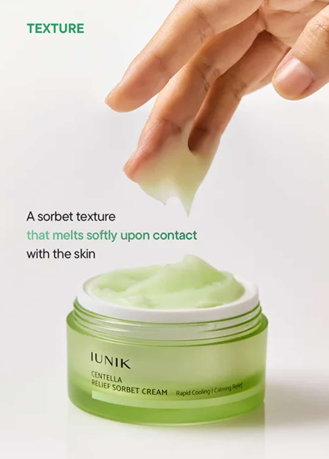iUNIK - Centella Relief Sorbet Cream 6