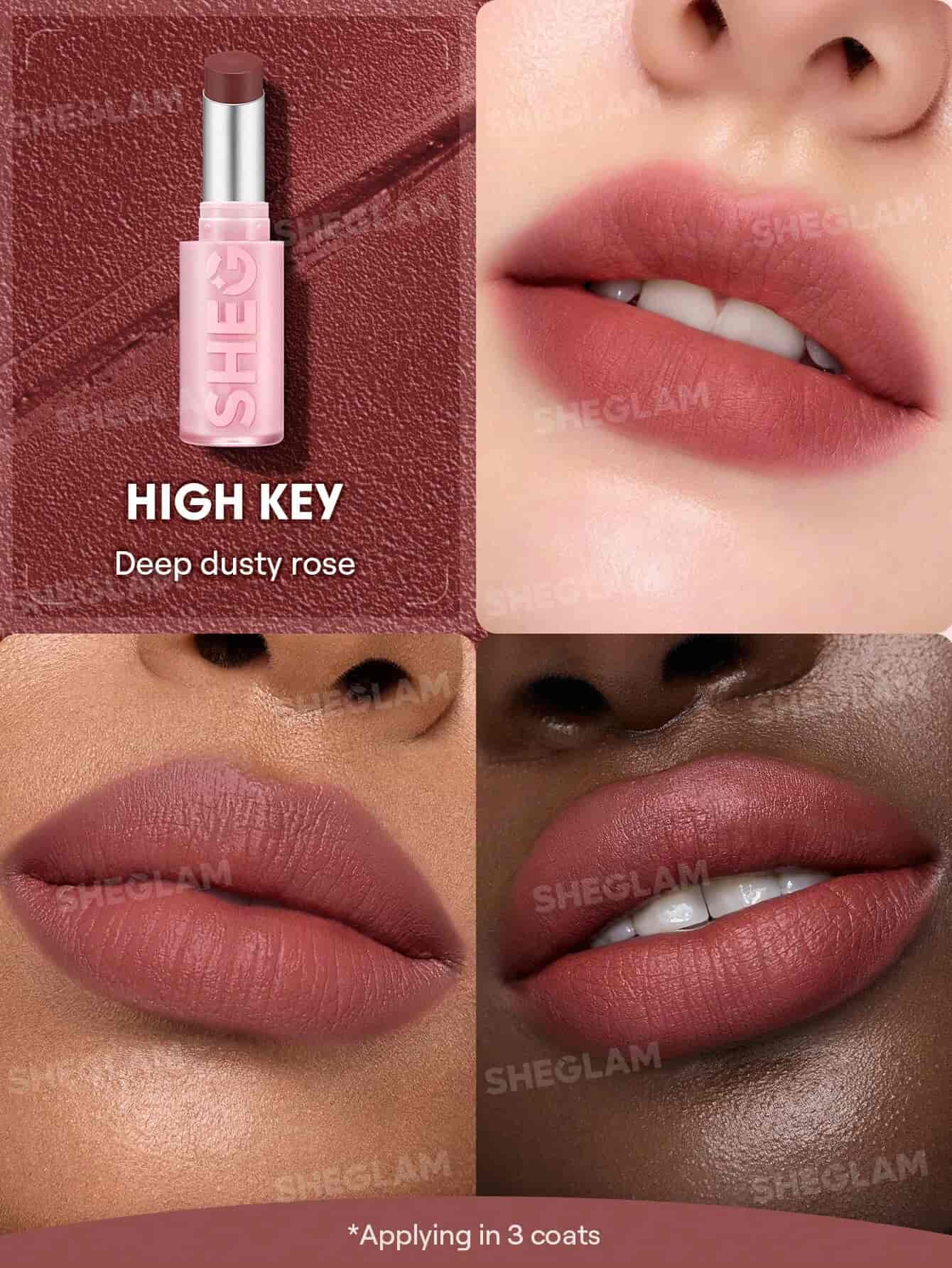 Sheglam Lip Veil Cushion Lightweight Lipstick 4