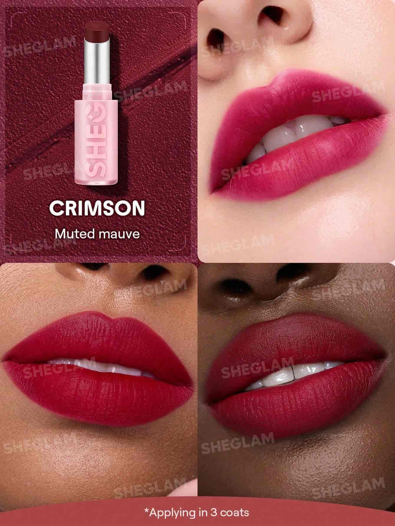 Sheglam Lip Veil Cushion Lightweight Lipstick 3