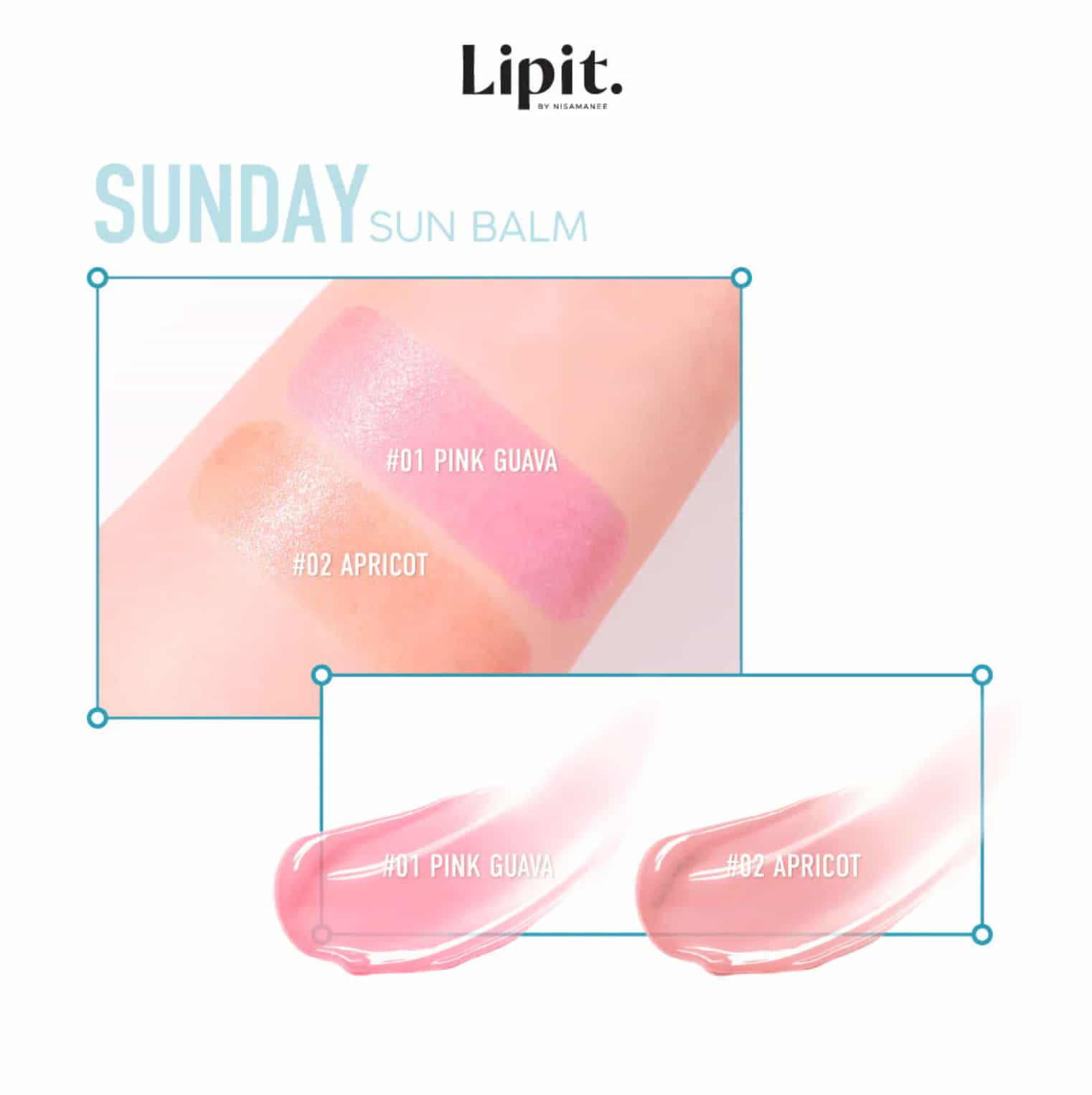 Lip It Sunday Sun Balm SPF50+ PA++++ 3g  7