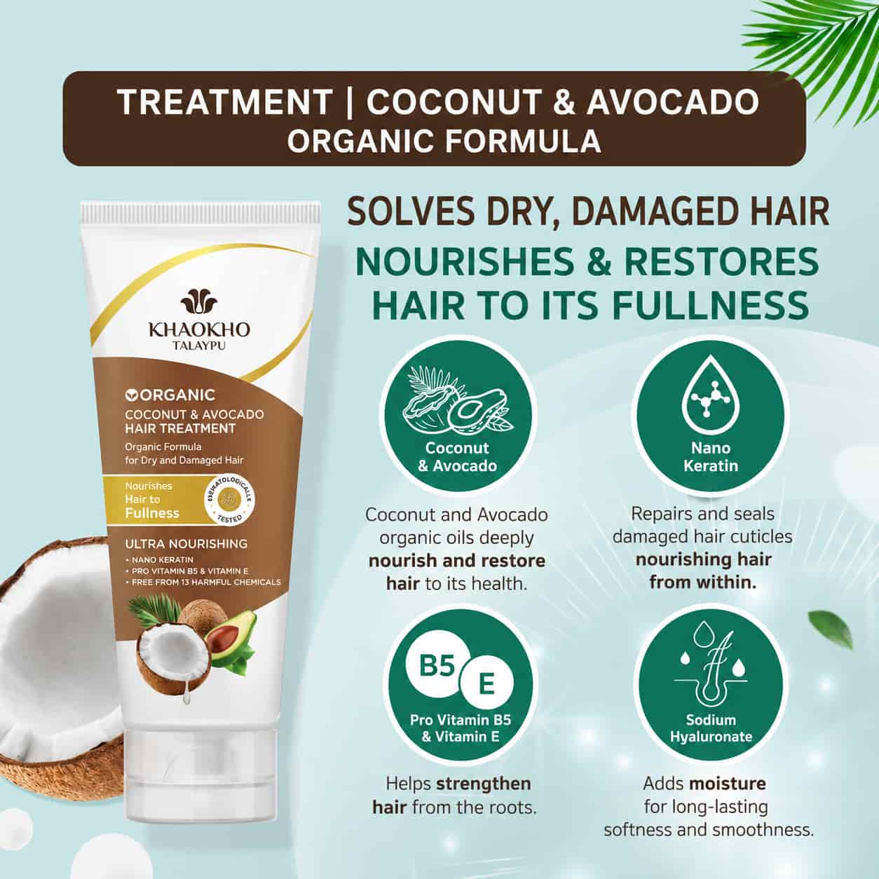 Khaokho Talaypu Coconut and Avocado Treatment 2