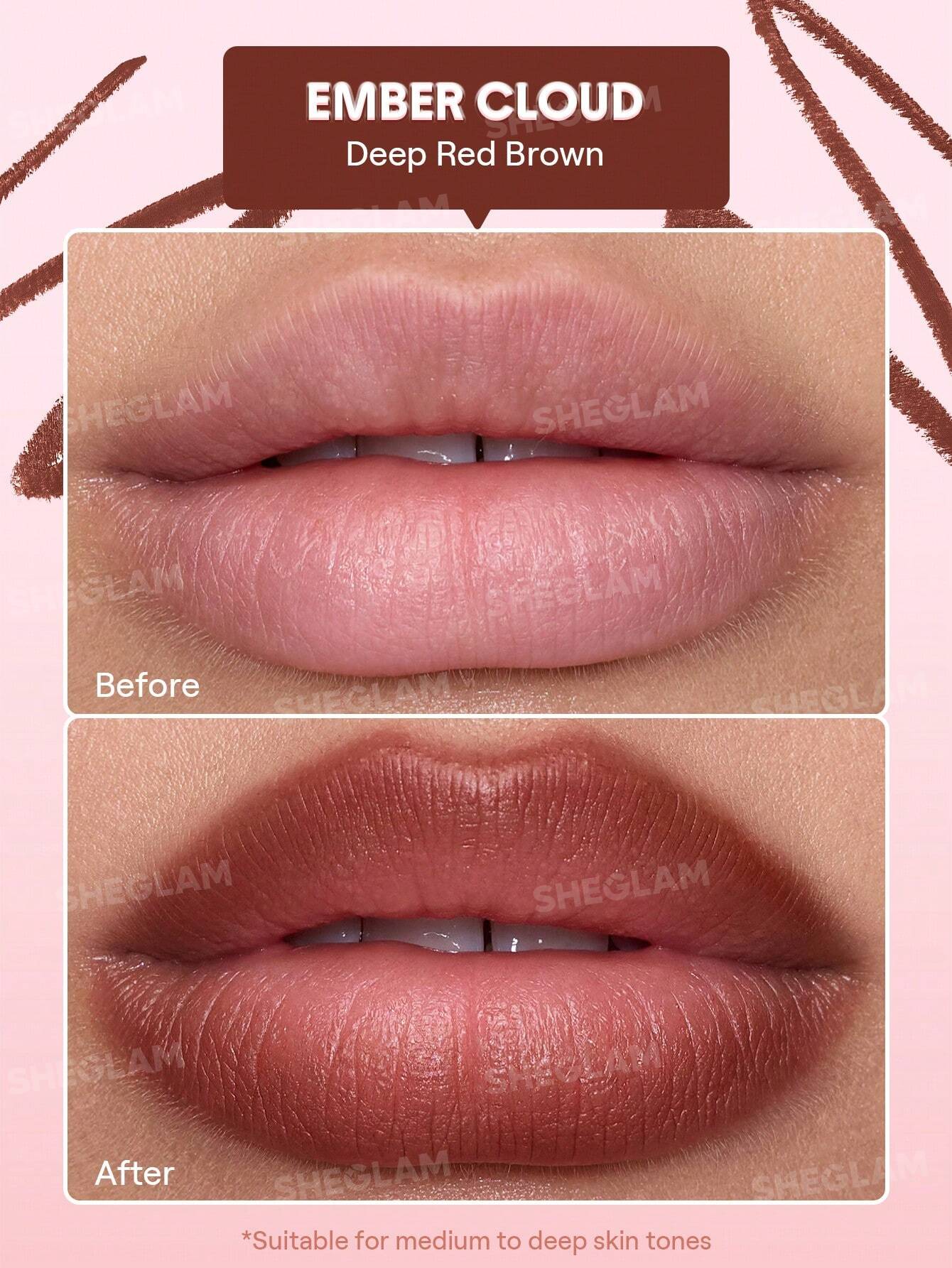 Sheglam Cloudline Blur Lip Liner 3