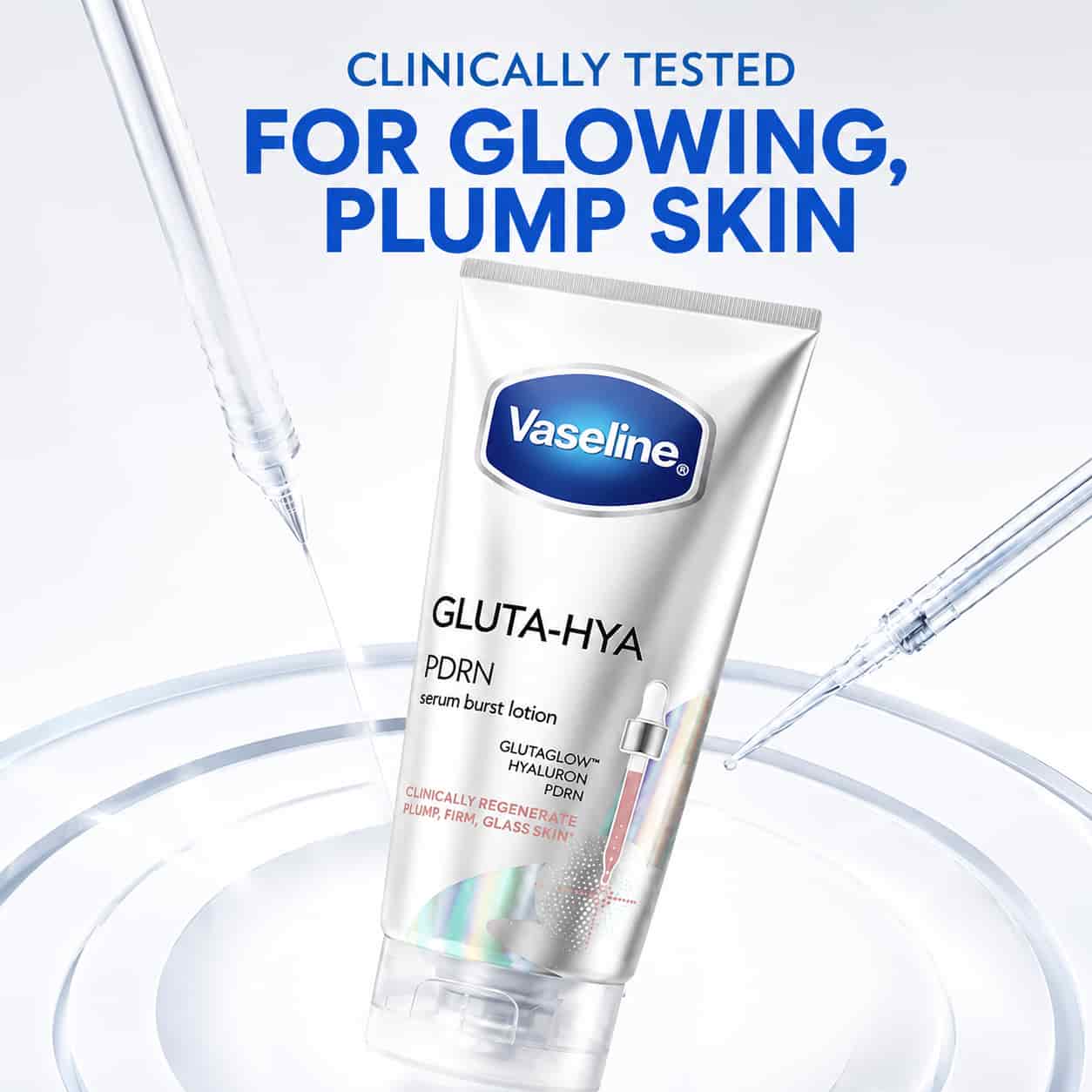 Vaseline Gluta-Hya PDRN Serum Burst Lotion  7