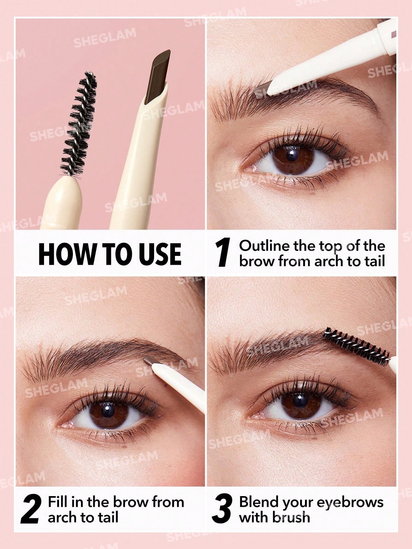 Sheglam Better Brows Long Lasting Eyebrow Pencil 4