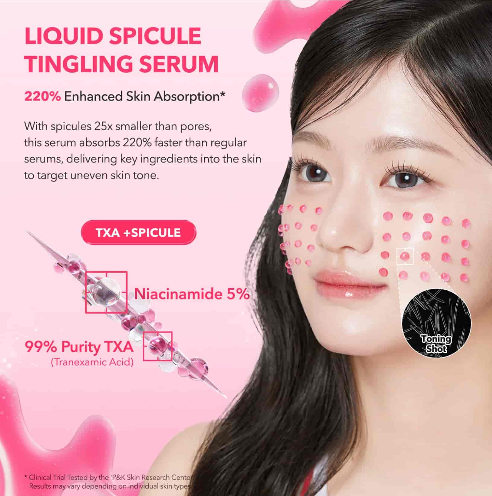 APRILSKIN – TXA Niacinamide Toning Shot 99 Serum 3