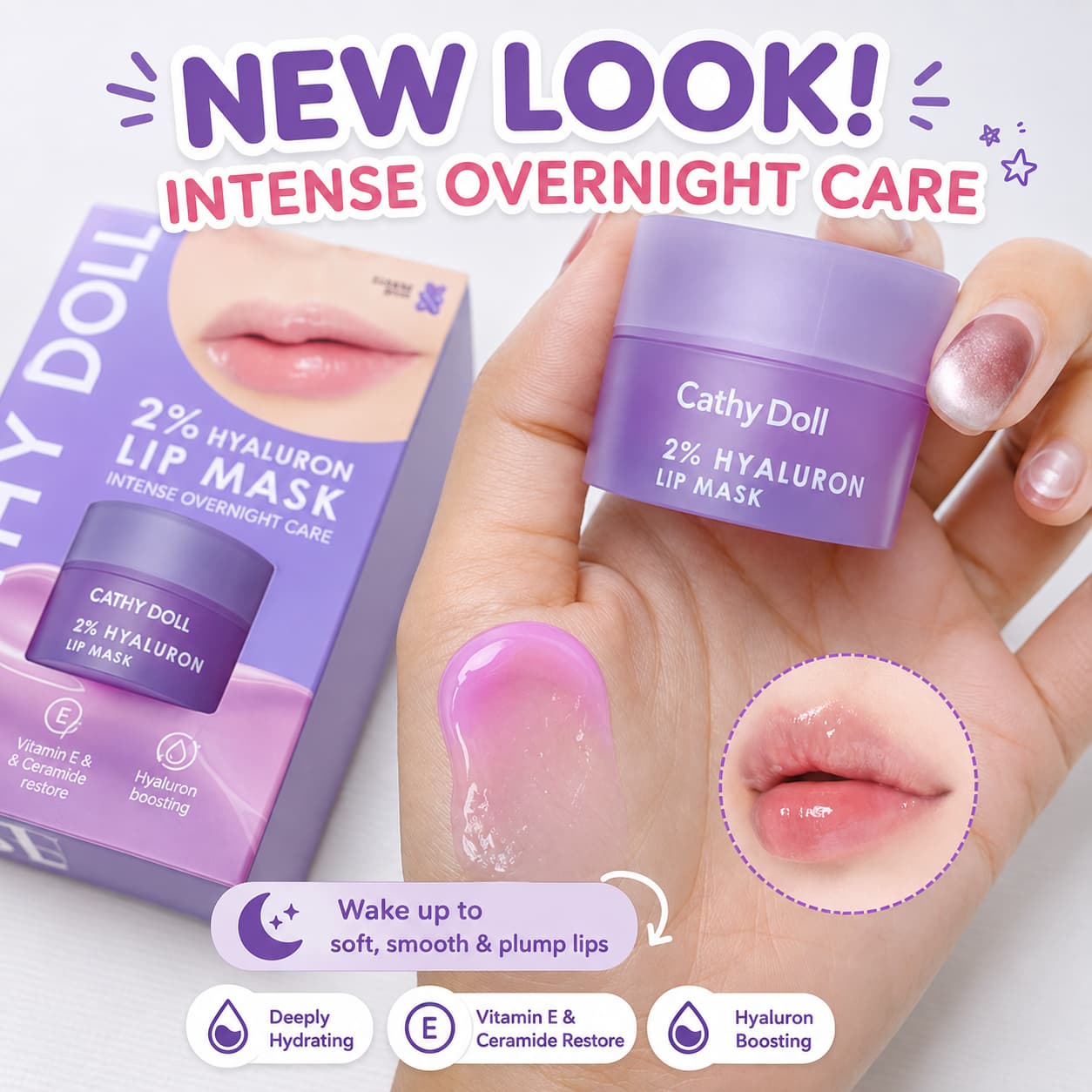 Cathy Doll 2% Hyaluron Lip Mask 4.5g 5