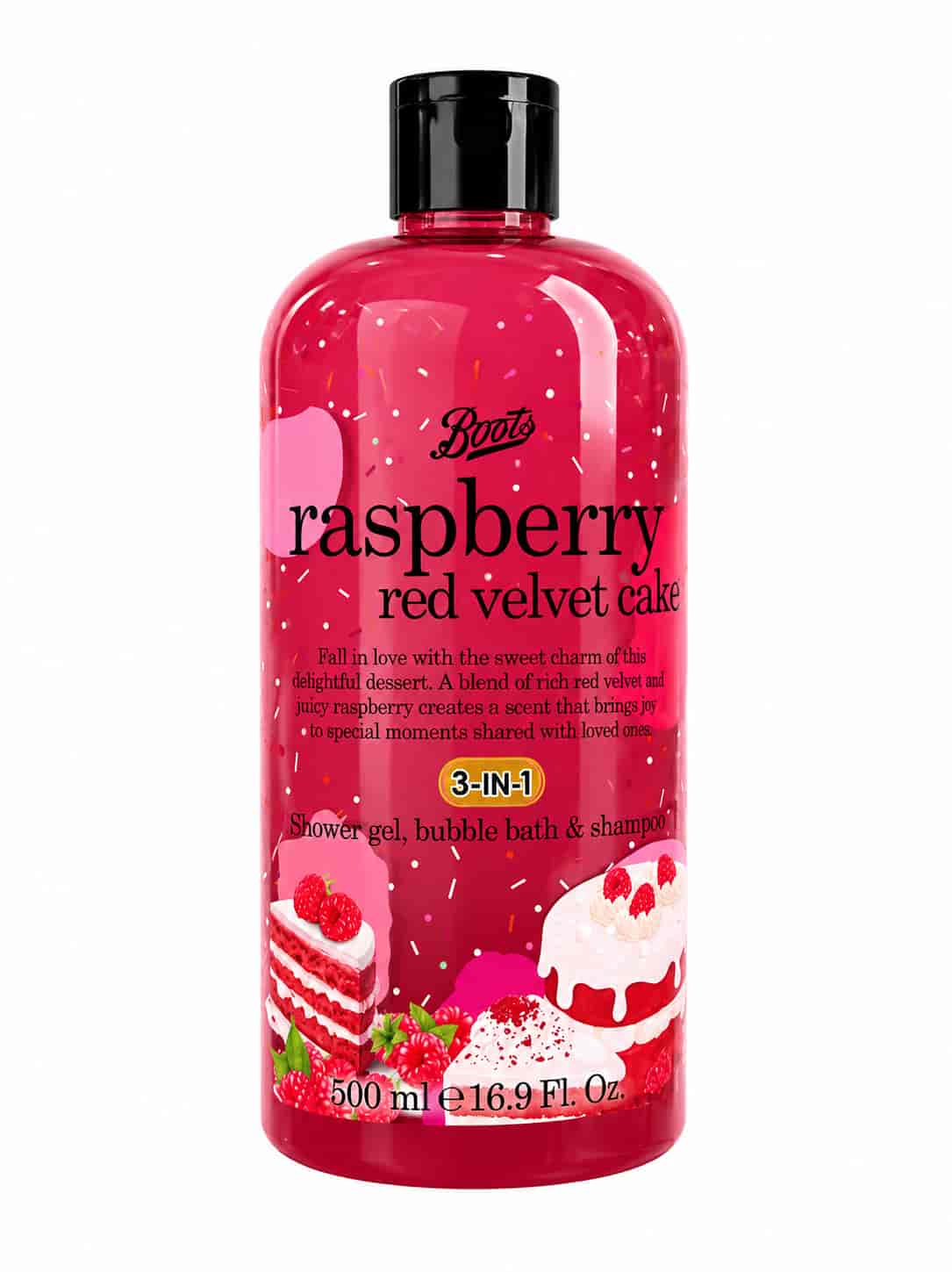 Raspberry Red Velvet Cake 500 ml