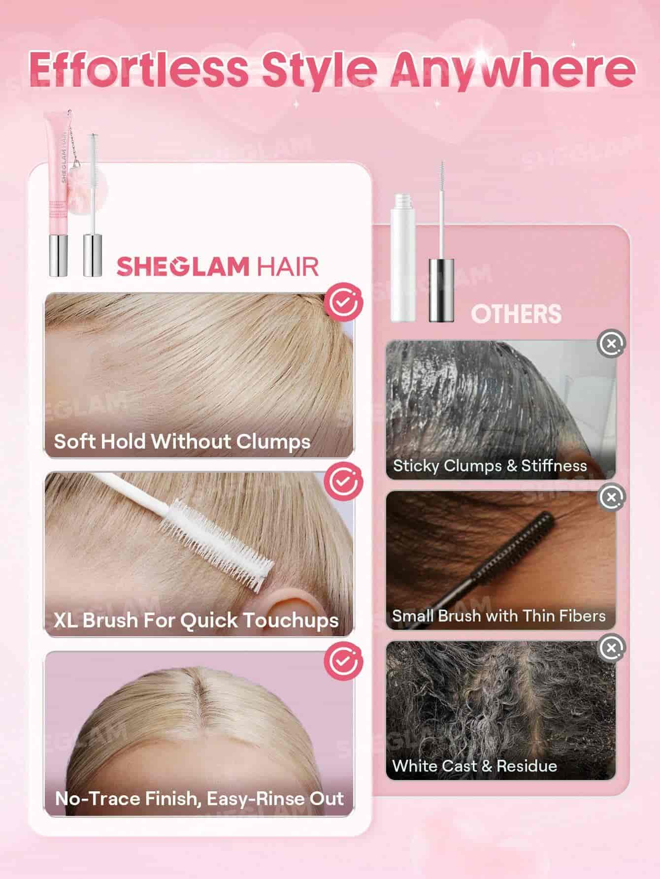 Sheglam Cupid's Charm Style Keeper Hair Mascara 4