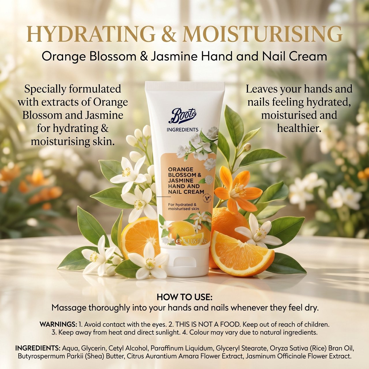 Boots Ingredients Hand And Nail Cream 2