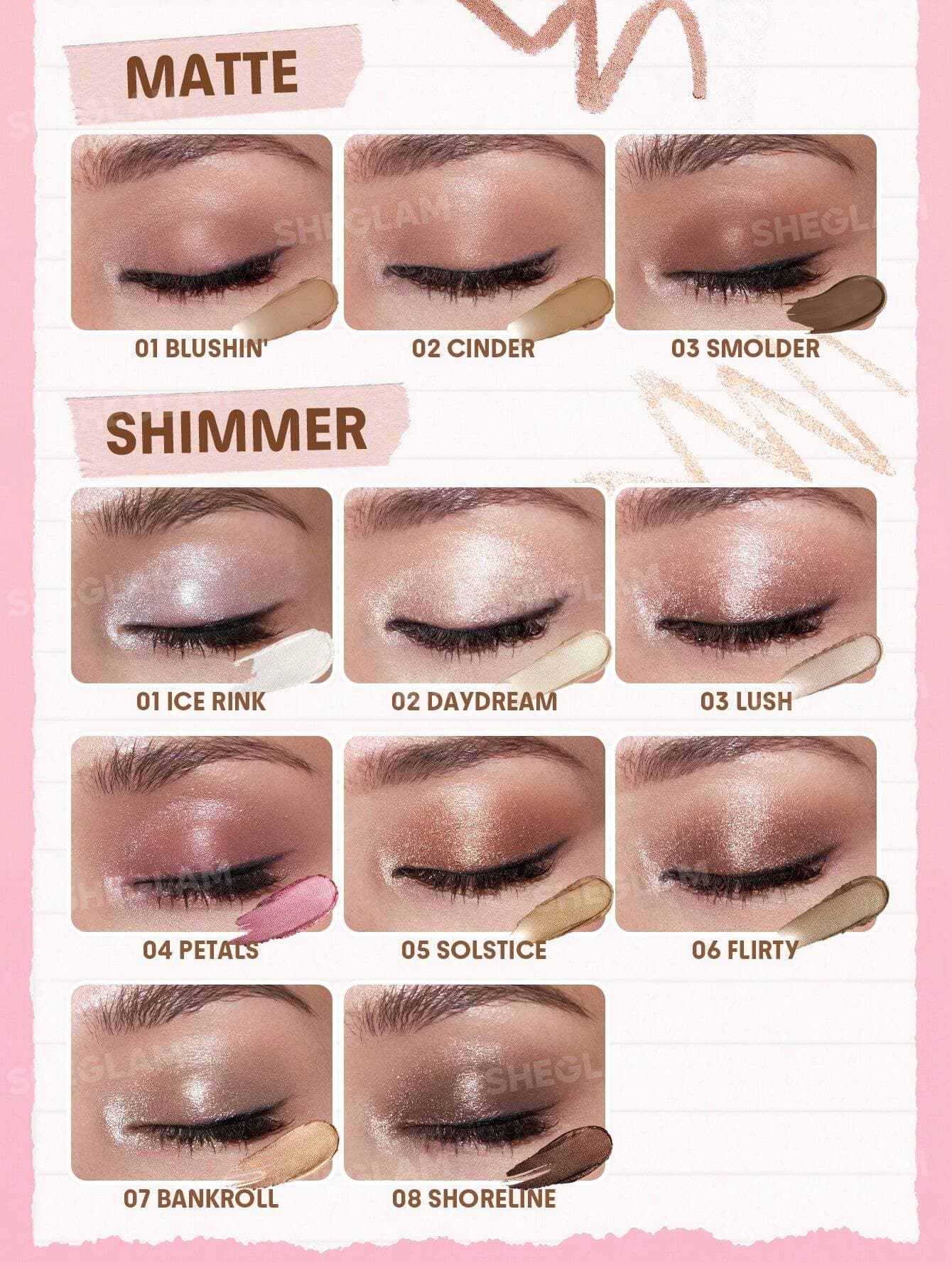 SHEGLAM Creamsicle Eyeshadow Stick 1.5g 5