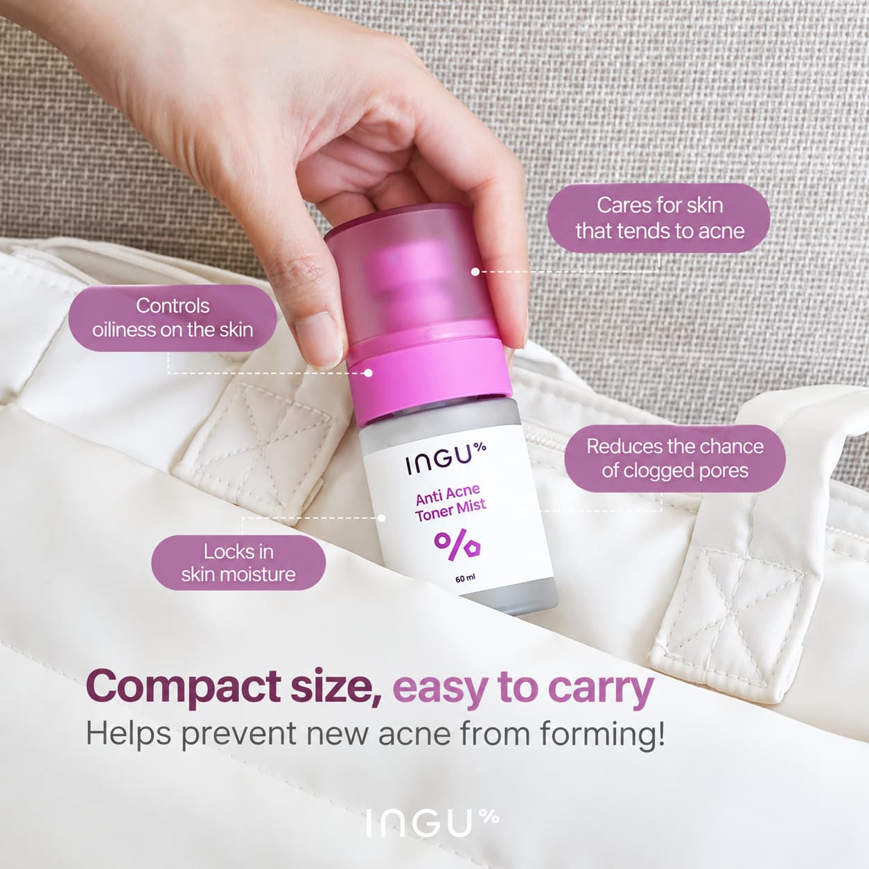 INGU Anti-Acne Toner Mist  2