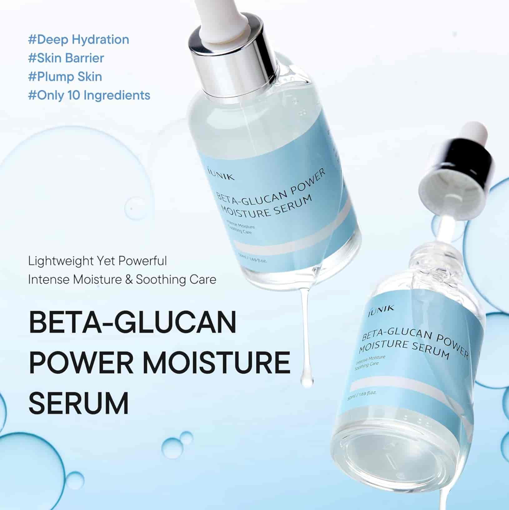 Iunik Beta Glucan Power Moisture Serum 4