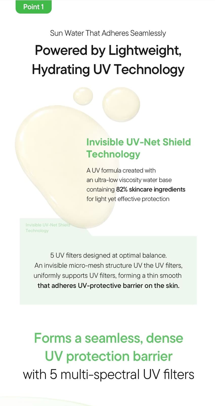 iUNIK Centella Calming Daily Sun Water 10