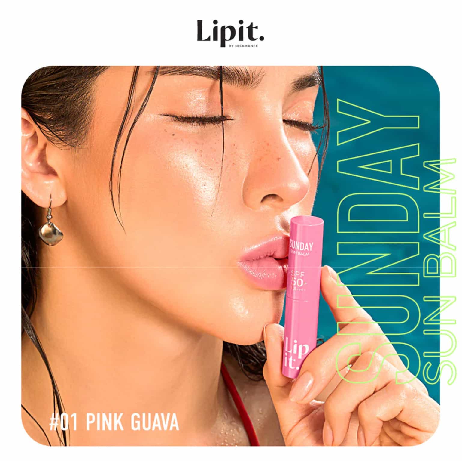 Lip It Sunday Sun Balm SPF50+ PA++++ 3g  5