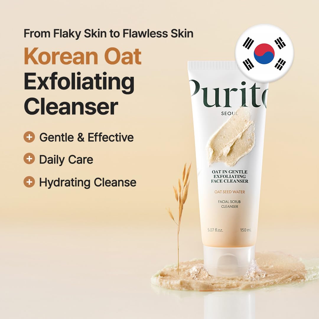 PURITO – Oat In Gentle Exfoliating Face Cleanser 7