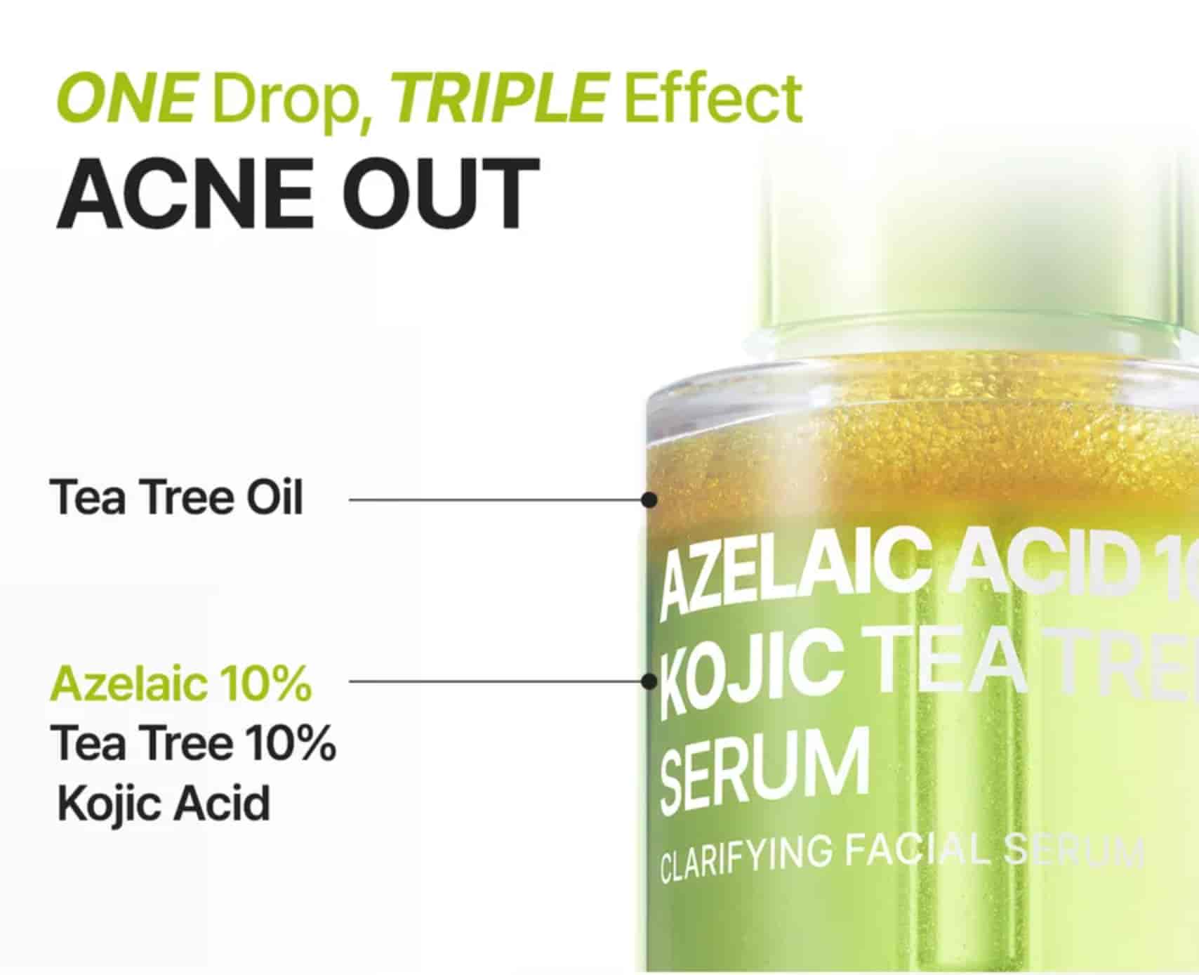 Purito SEOUL - Azelaic Acid 10 Kojic Tea Tree Serum 3
