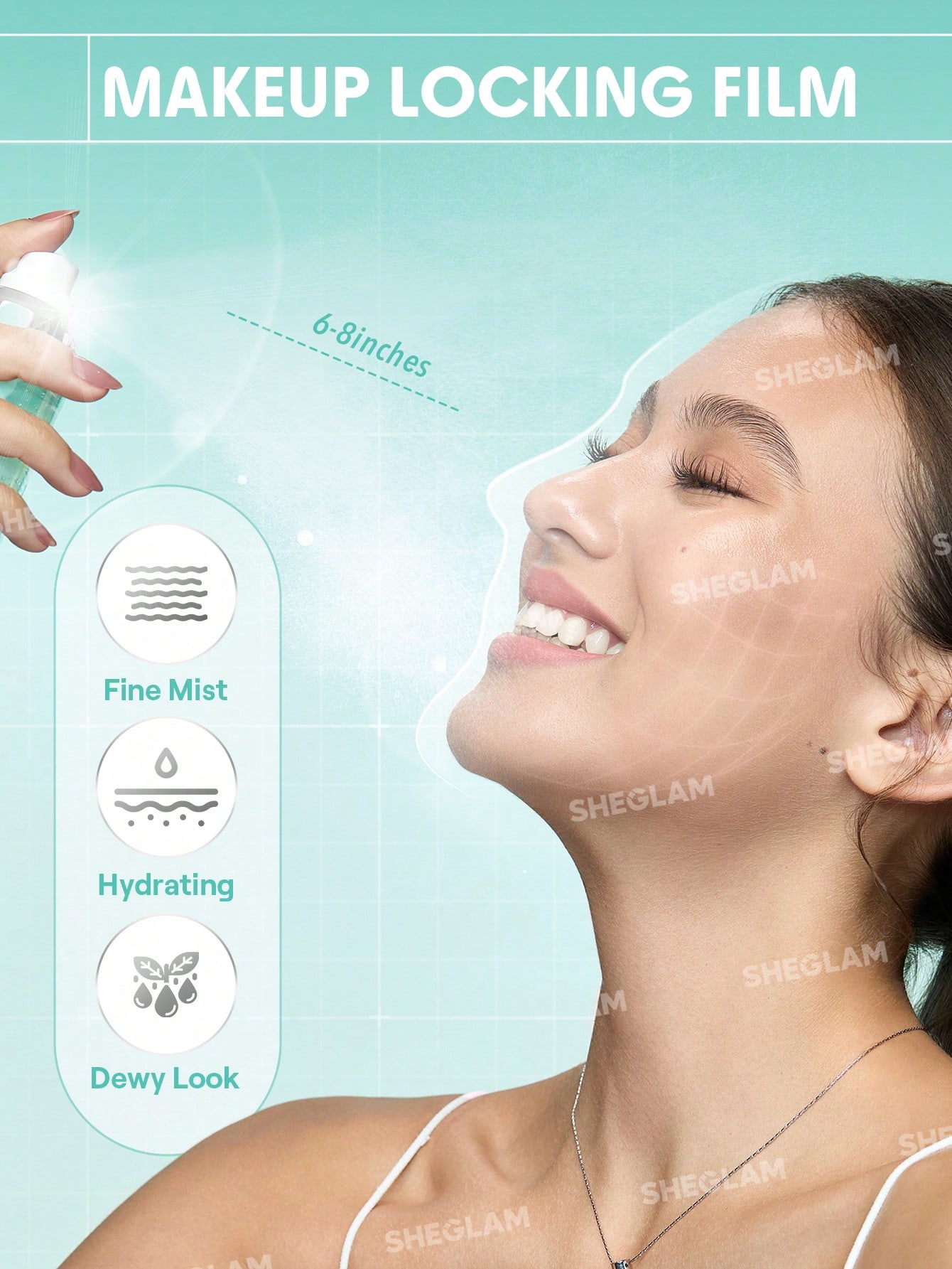 Sheglam Good Grip Hydrating Prime & Set Spray 5