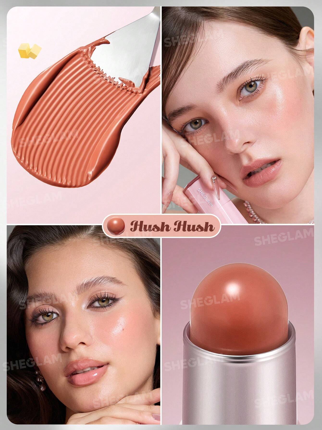 Sheglam Buttery Bliss Blush Stick 3