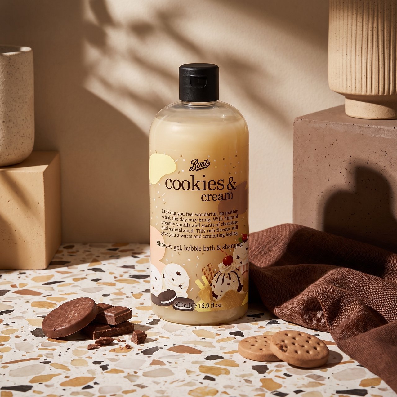 Boots Shower Gel Bubble Bath & Shampoo 3