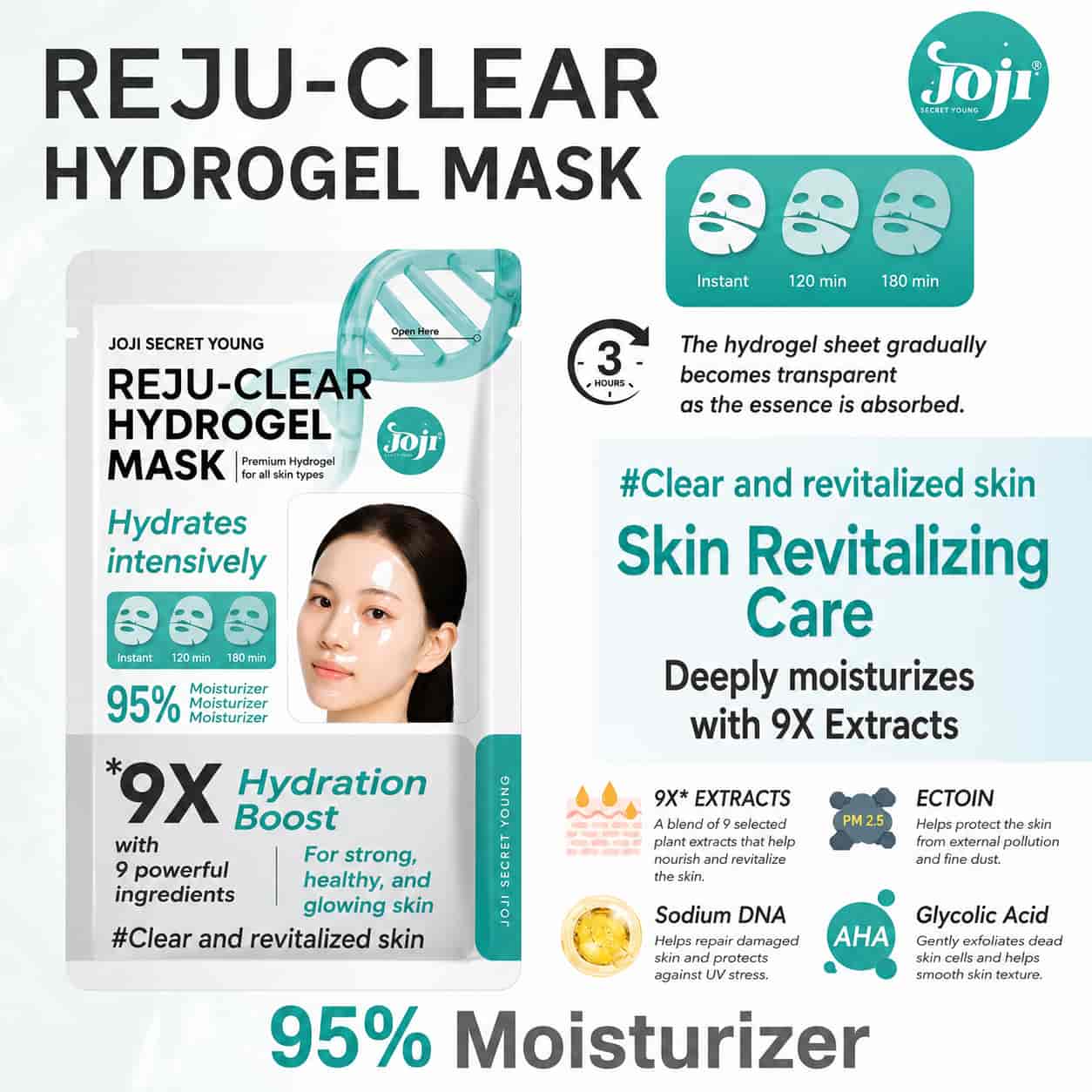 JOJI Secret Young Hydrogel Mask 2